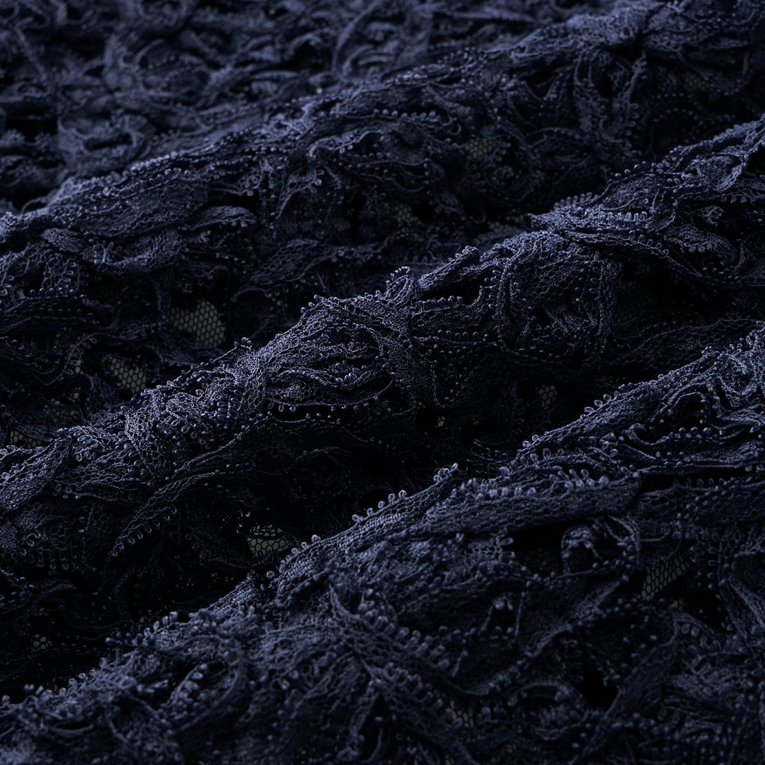 “Sloane Ave."繞畫織藝鏤花蕾絲外套—Indigo Ballad布爾藍調