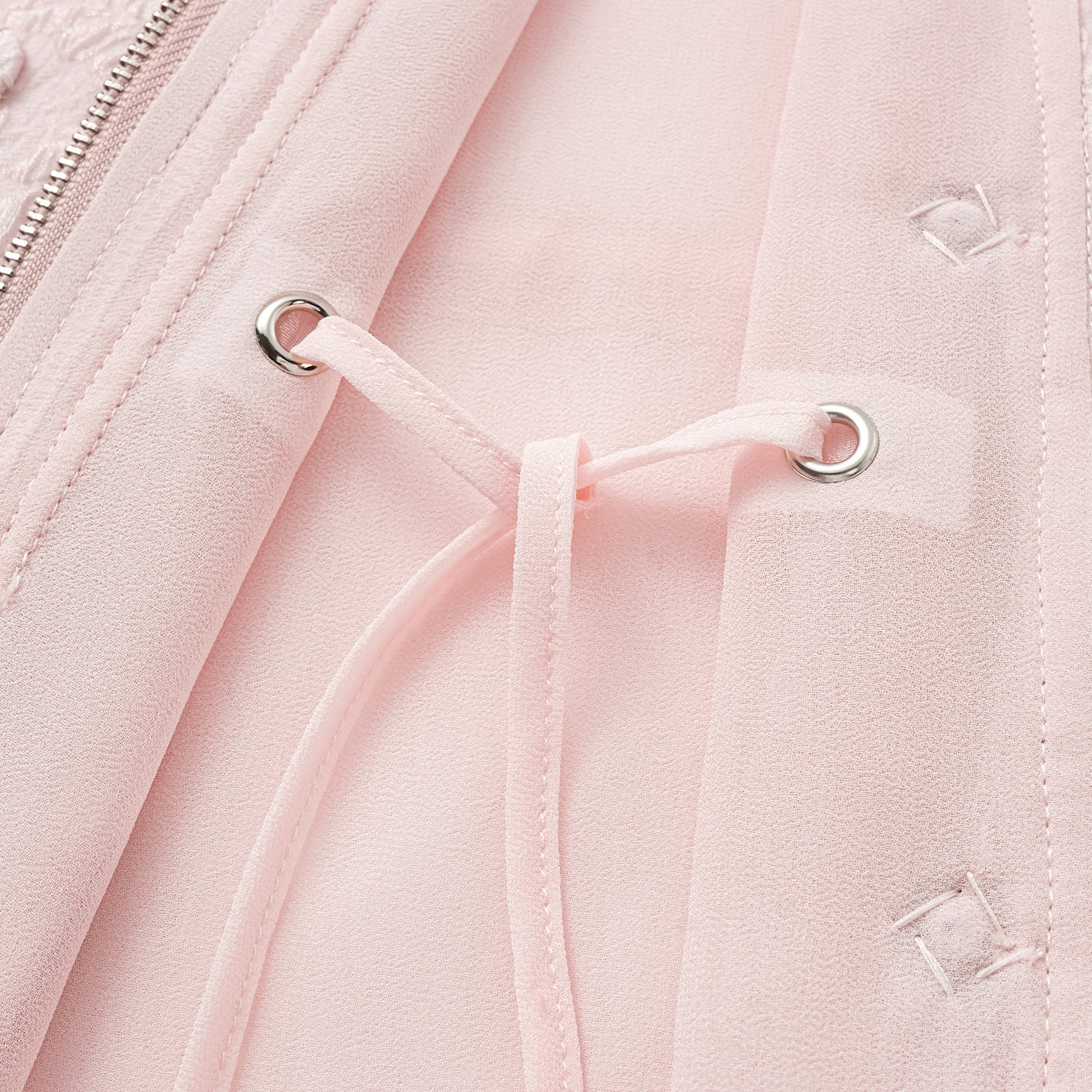 "Weekend at Monaco." 立體提花狩獵外套—Bubble Gum