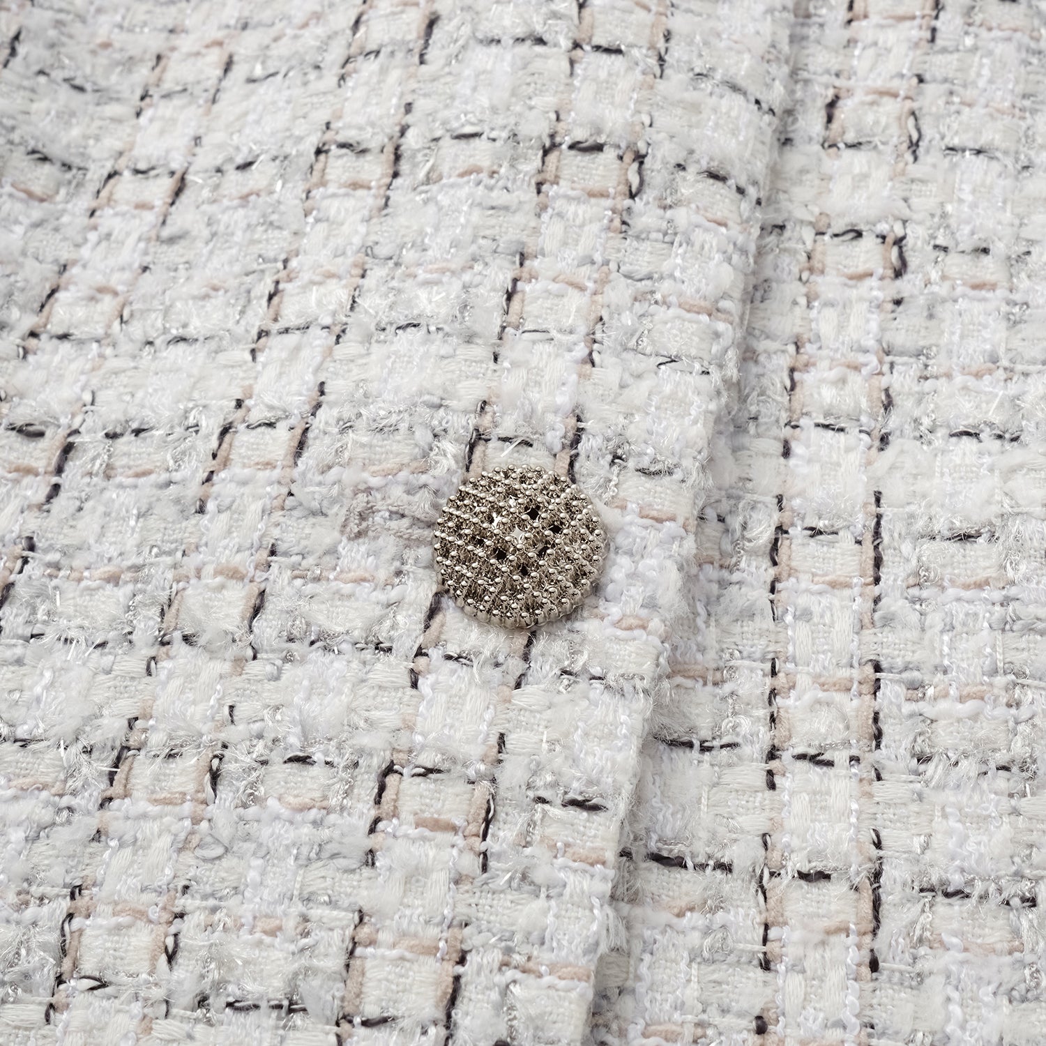 "Chelsea Citywalk."  立體剪裁花呢背心—Blanc