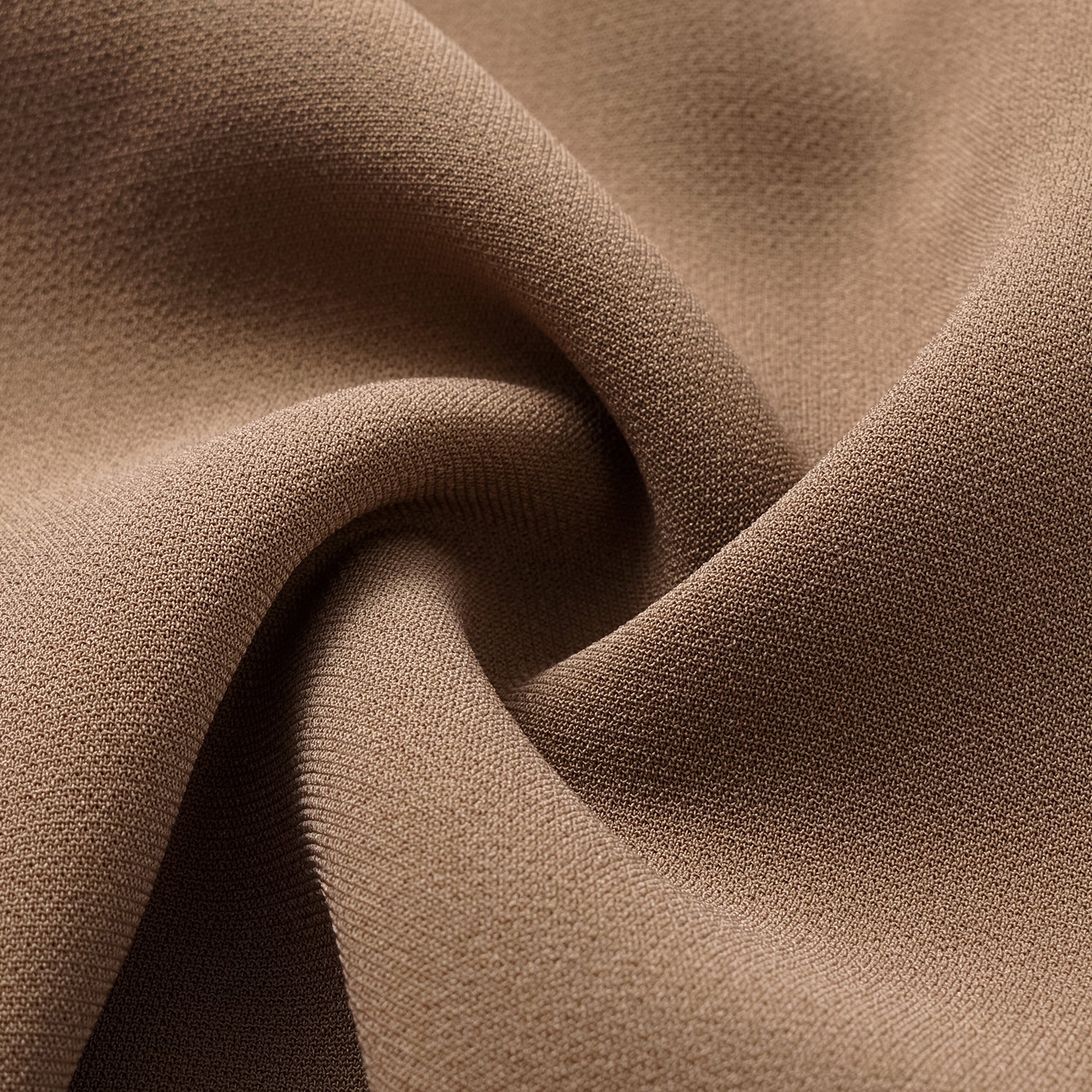 “Easy-go Chic” 肌理醋酸西裝罩衫/短褲套裝—Mocca