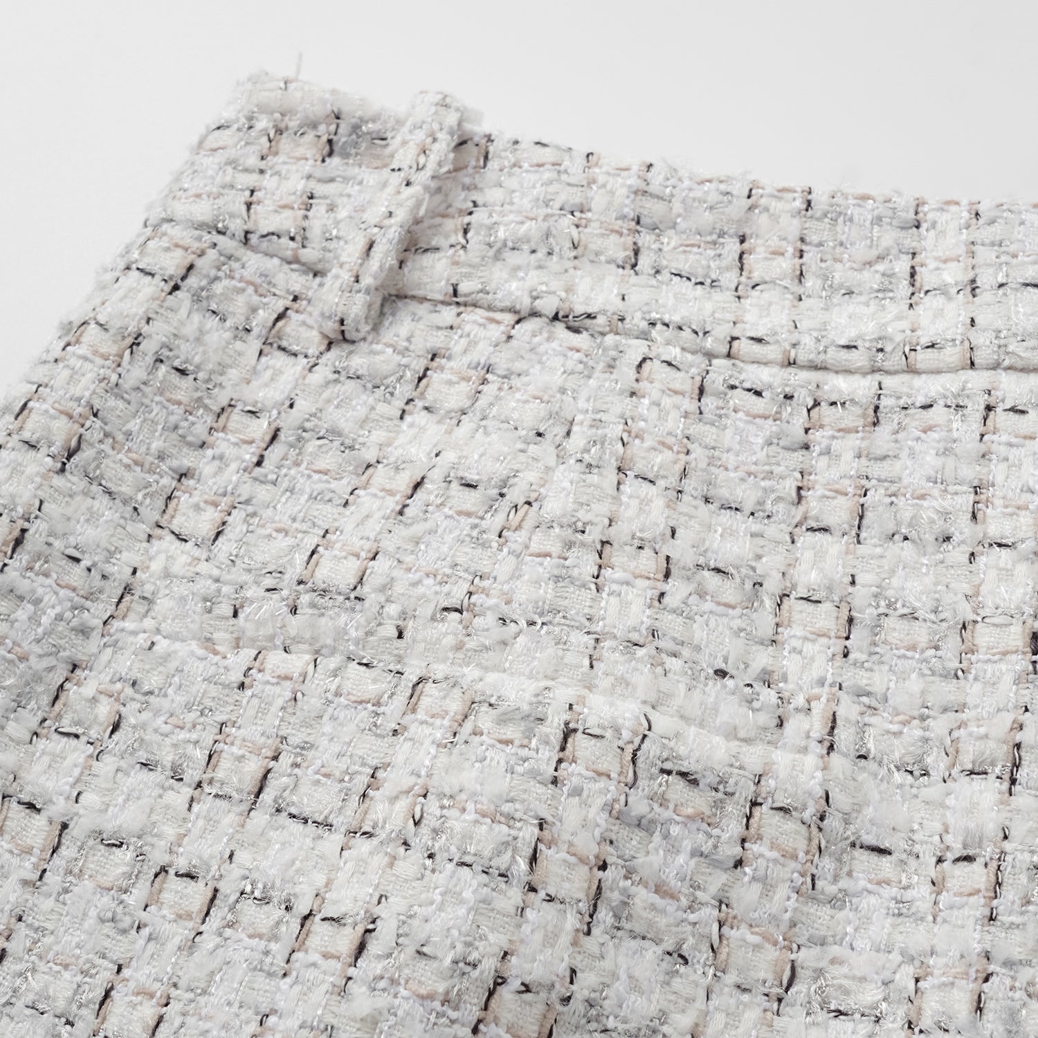 "Chelsea Citywalk."  花呢闊腿長褲—Blanc