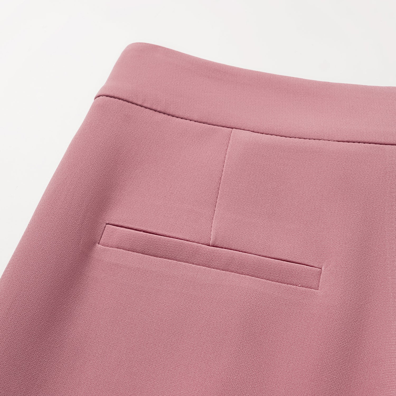 “Easy-go Chic” 肌理醋酸立體剪裁寬褲—Dusk