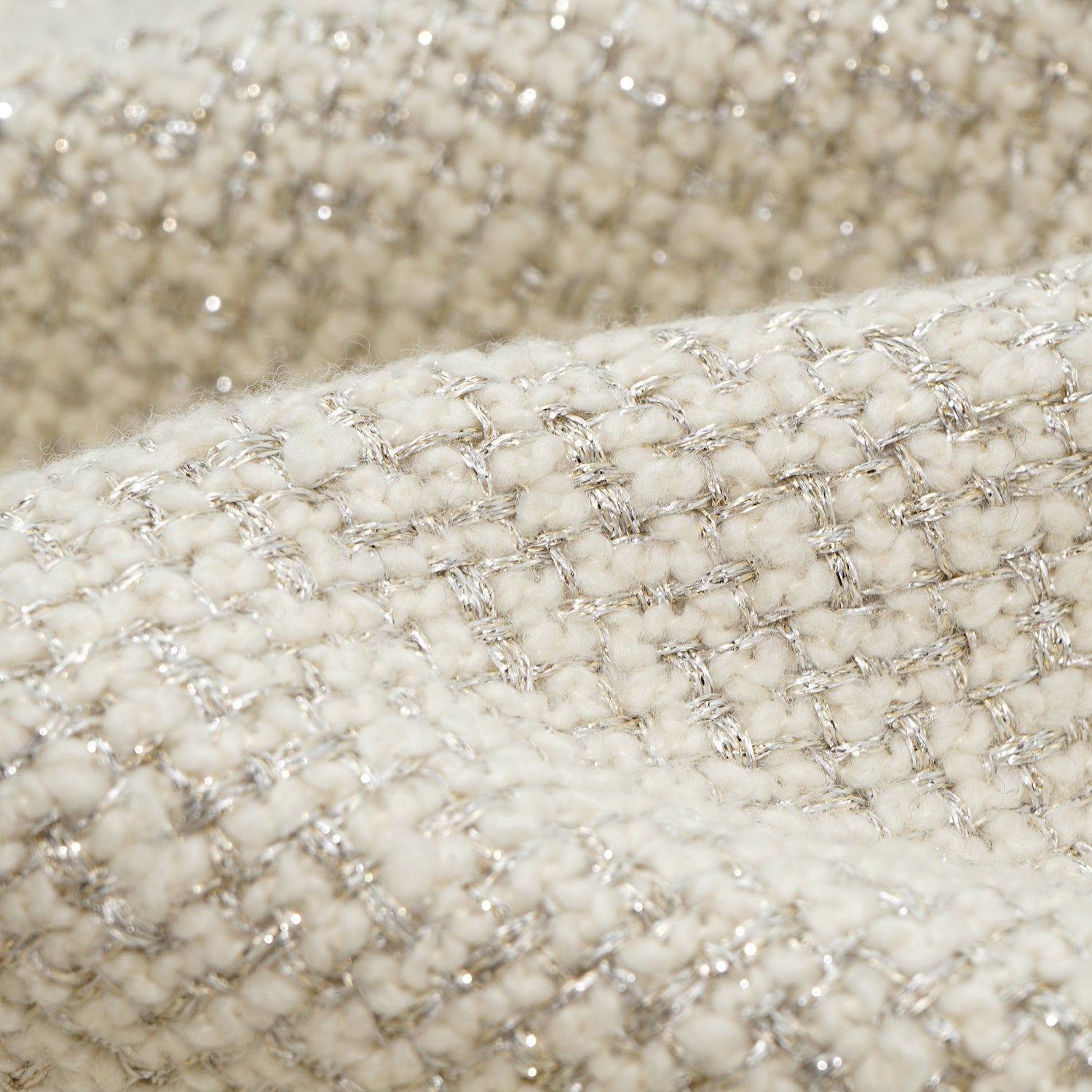 "Chelsea Citywalk." 羊毛真絲立體築理銀織花呢修身馬甲背心洋裝—Bronte Muse勃朗特繆思