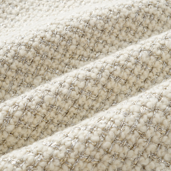 "Chelsea Citywalk." 羊毛真絲立體築理銀織花呢短褲—Bronte Muse勃朗特繆思