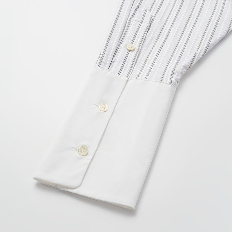 "Westminster Weekdays" 義大利立體刺繡工藝面料Oversized襯衫