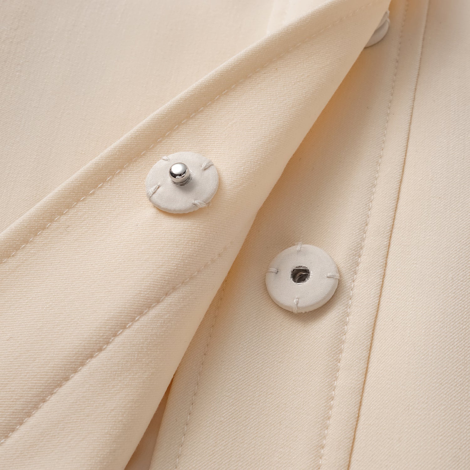 "Weekend at Monaco." 義大利肌理面料狩獵馬甲背心—Beige