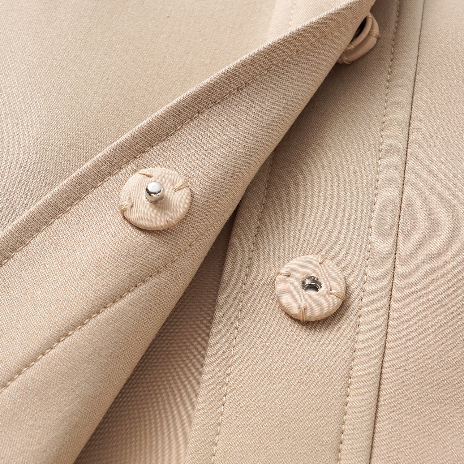 "Weekend at Monaco." 義大利肌理面料狩獵馬甲背心—Taupe