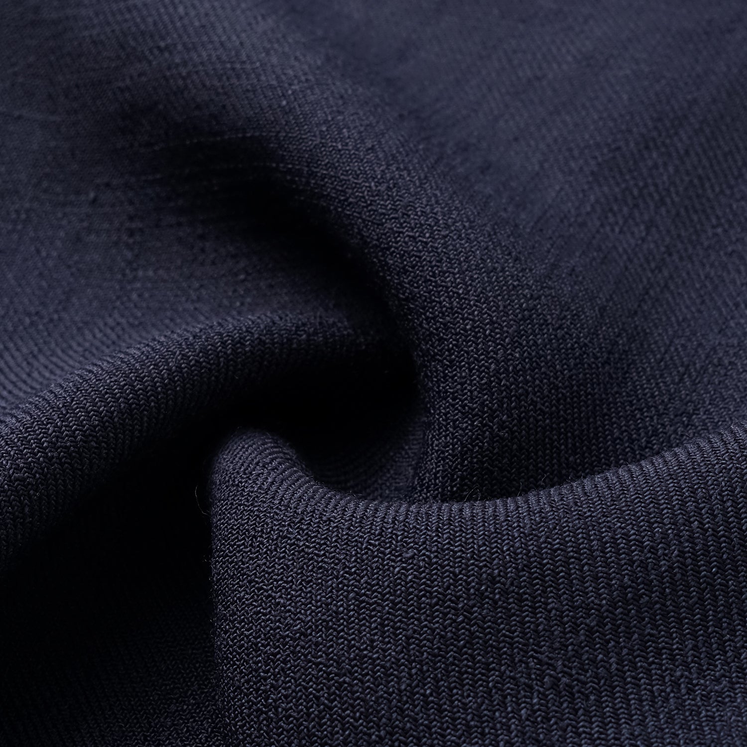 "Weekend at Monaco." 特殊絲竹肌理工藝醋酸休閒九分褲—Ink