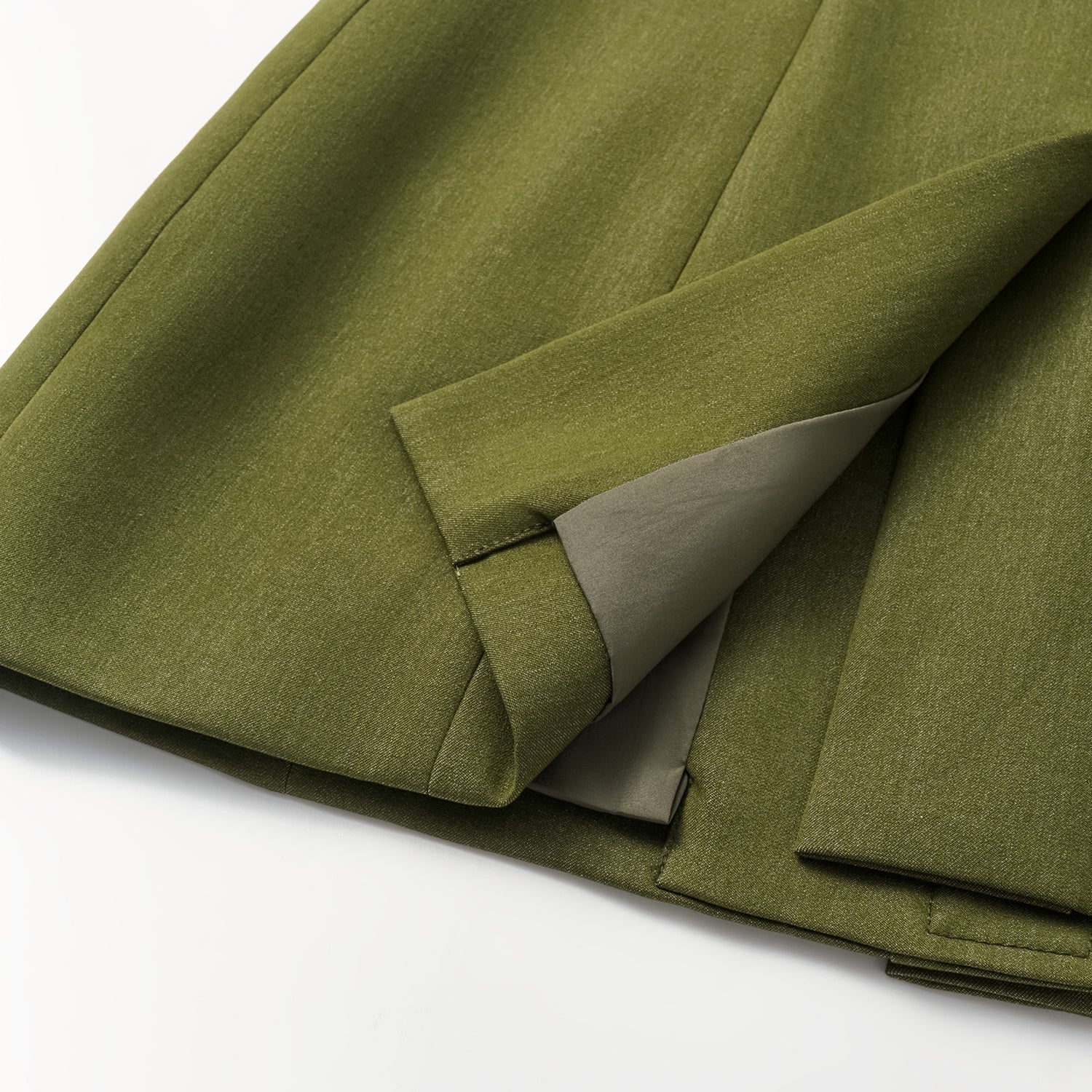 "Weekend at Monaco." 義大利肌理面料狩獵馬甲背心—Pistachio