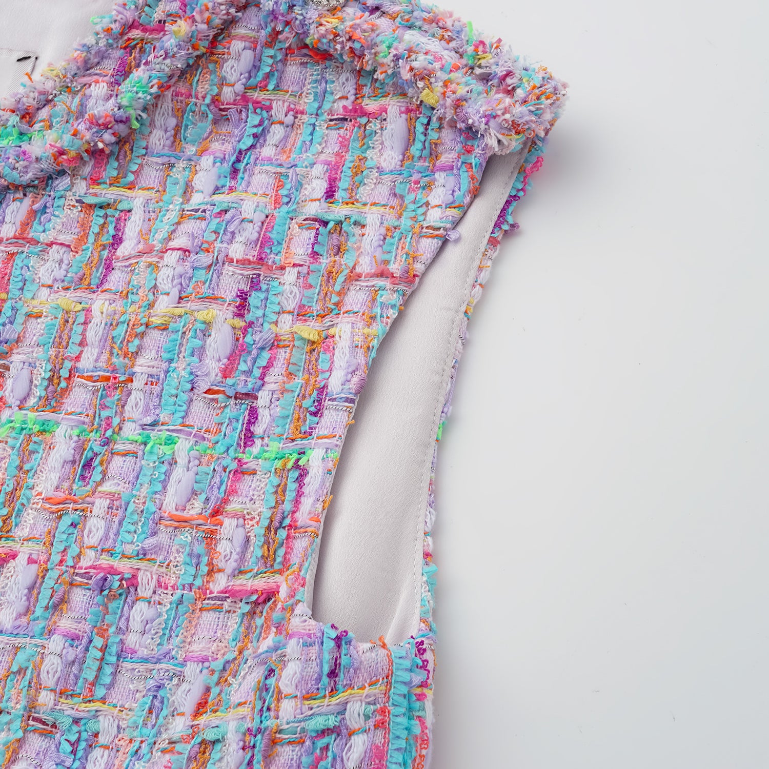 "Chelsea tea time."法國夏日輕薄花呢馬甲背心—Prelude in Pastel粉彩奏鳴