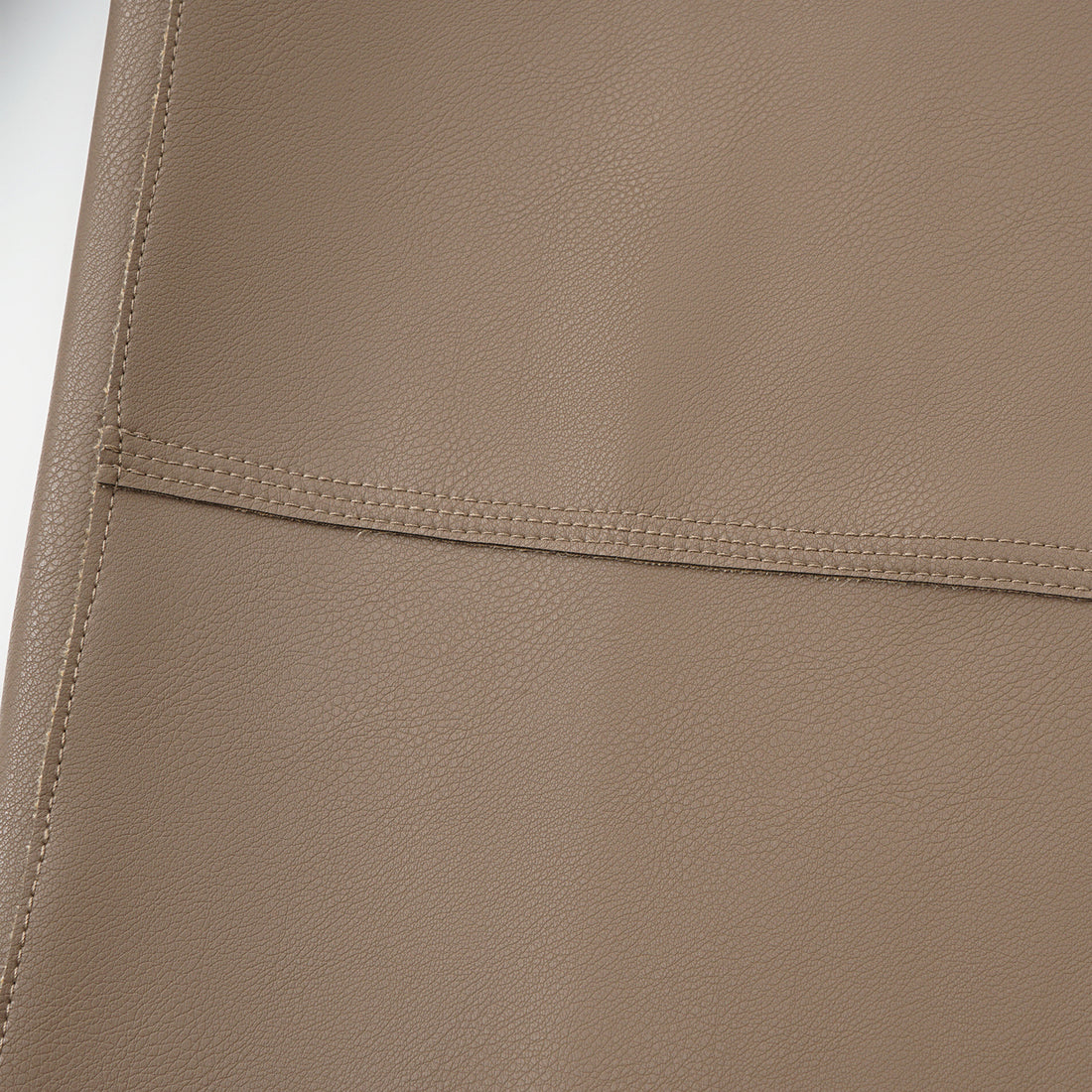 “Easy-go Chic” 純素皮精裁切皮工藝九分褲—Cameo Brown寶石布朗