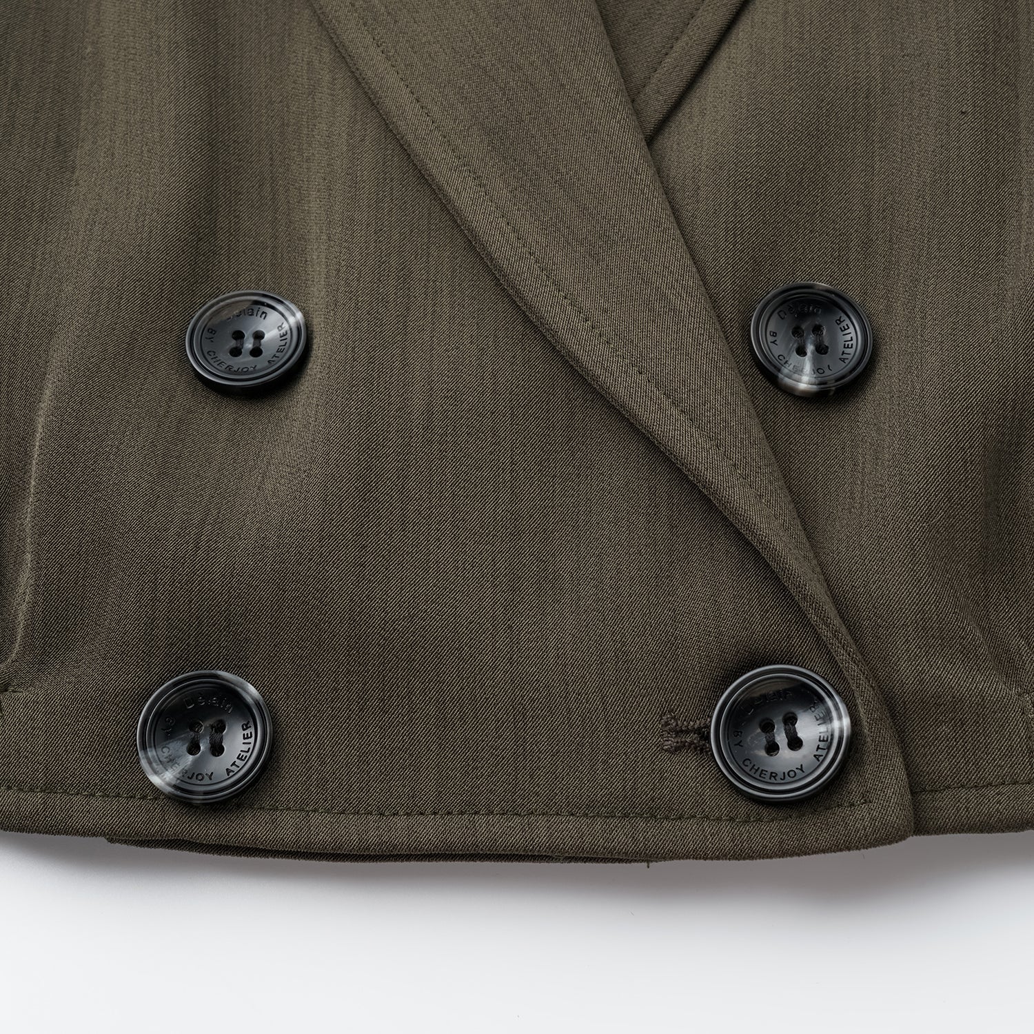 "Westminster weekdays."  義大利輕薄肌理彈性西裝背心—Misty Islets煙嶼行舟