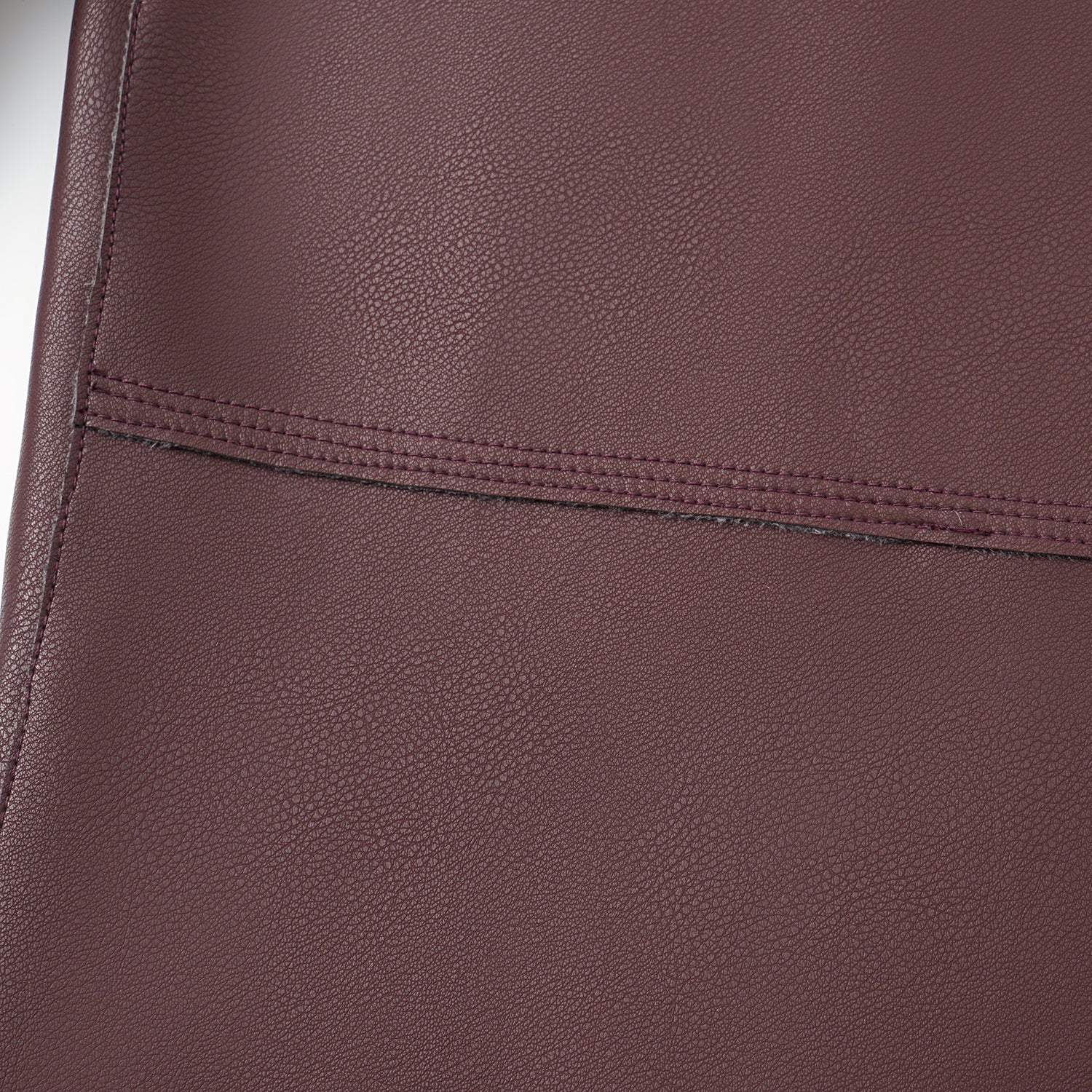 “Easy-go Chic” 純素皮精裁切皮工藝九分褲—Rum Raisin 微醺朗姆