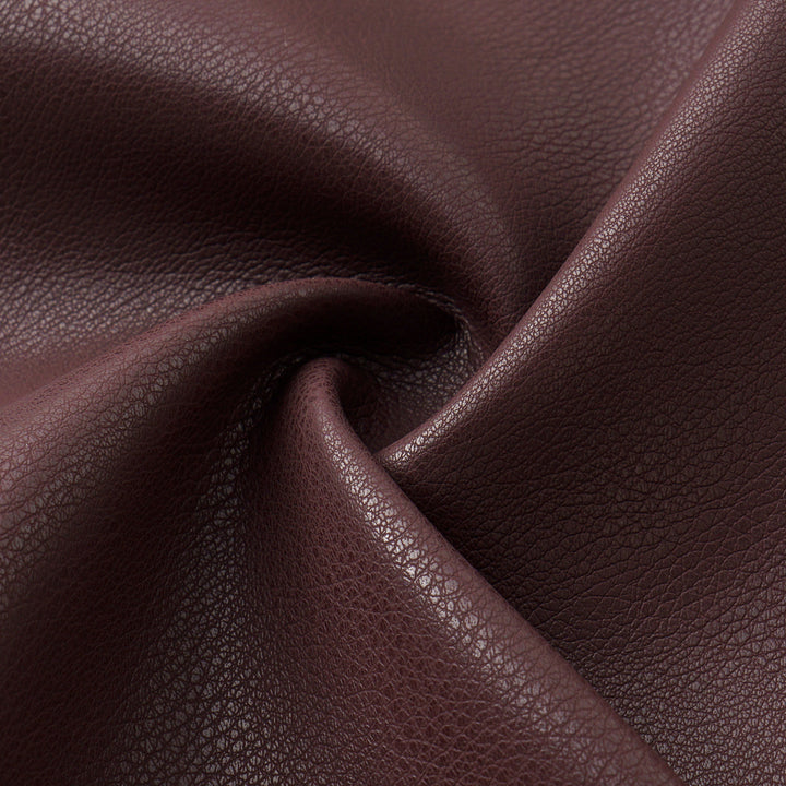 “Easy-go Chic” 純素皮精裁切皮工藝九分褲—Rum Raisin 微醺朗姆