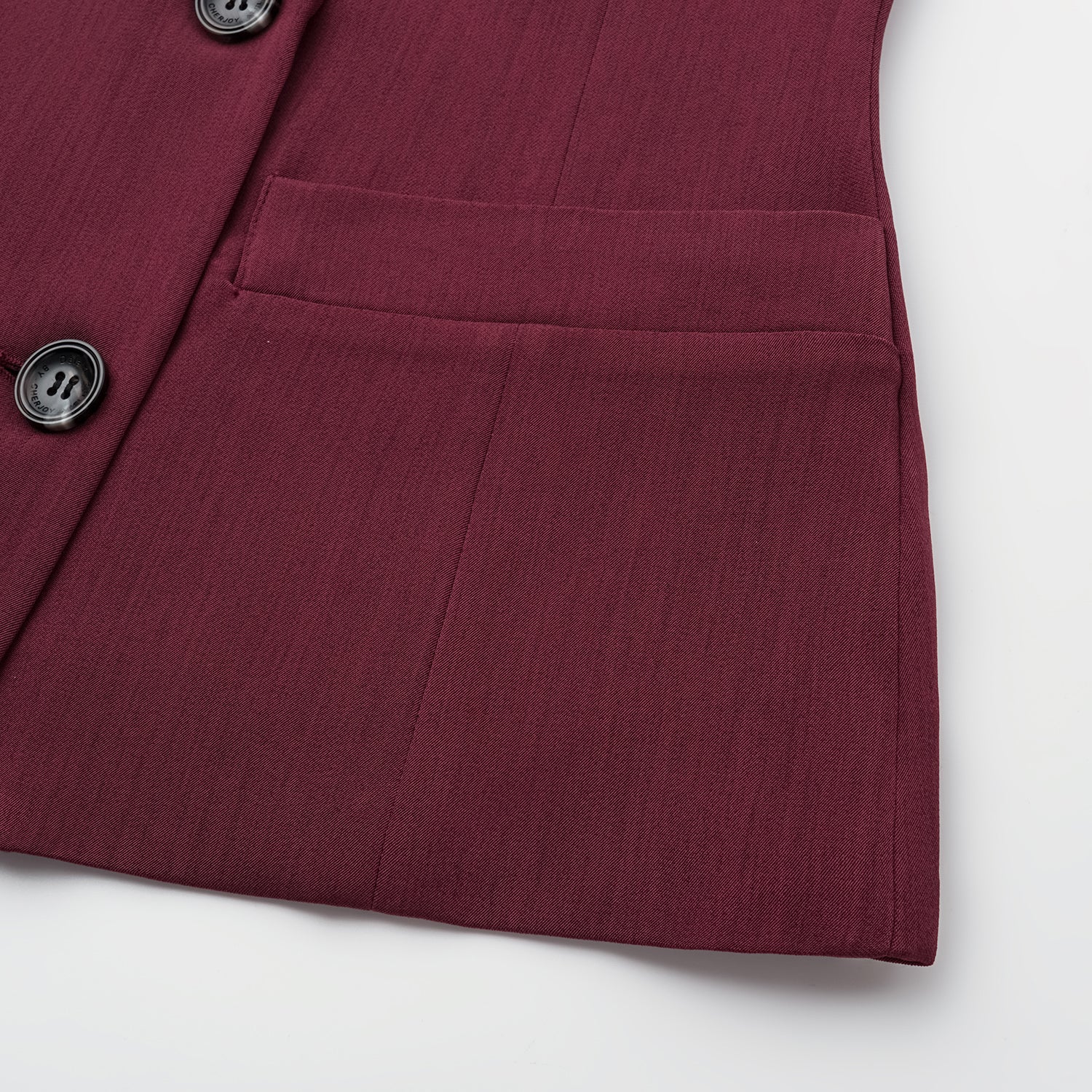 "Westminster weekdays."  義大利輕薄肌理彈性西裝外套—Mulberry Rouge花燃未央