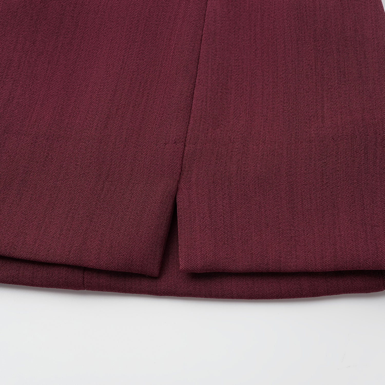 "Westminster weekdays."  義大利輕薄肌理彈性西裝外套—Mulberry Rouge花燃未央