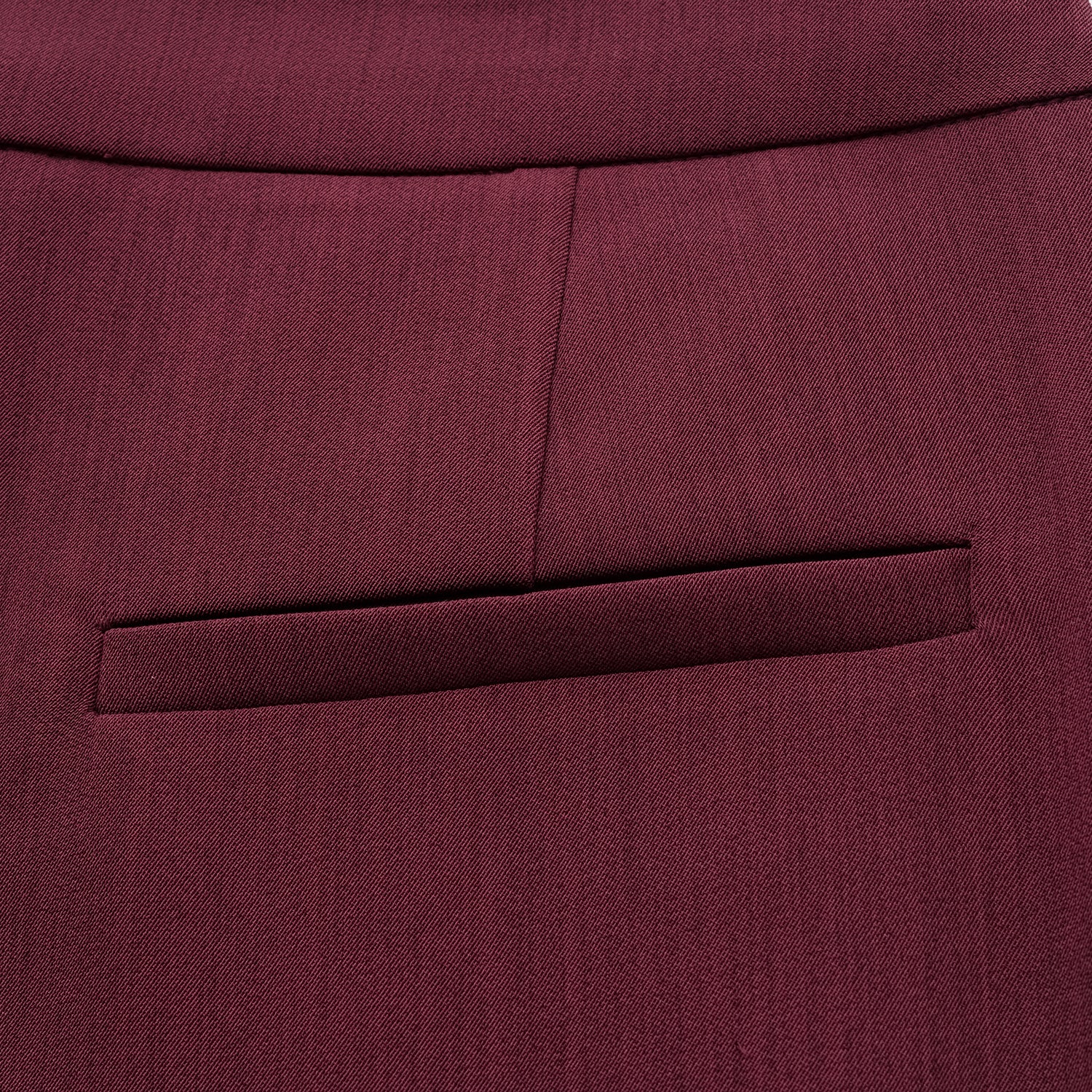 "Westminster weekdays." 義大利輕薄肌理彈性立體剪裁寬褲—Mulberry Rouge花燃未央