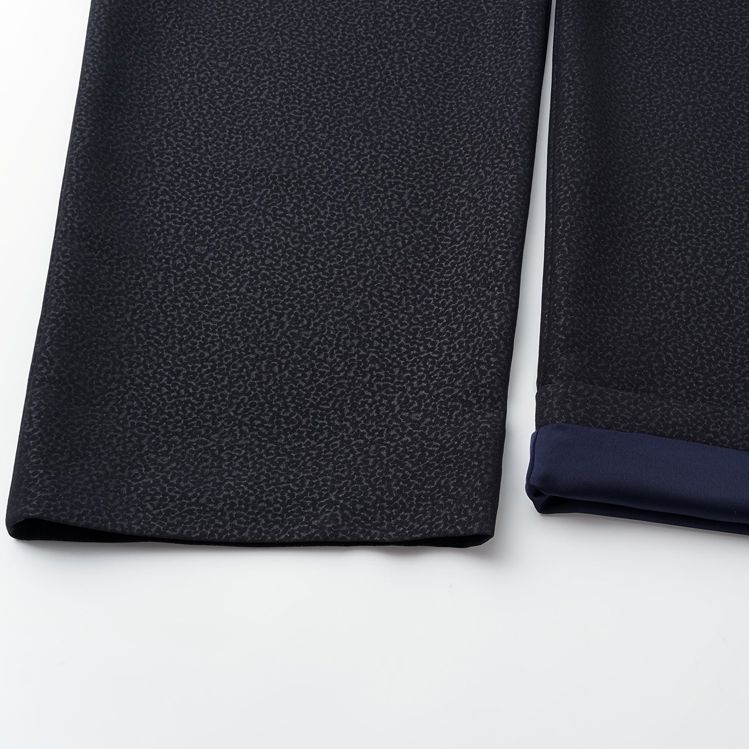 "Speak Sleek" 奢華特殊岩紋肌理西裝長褲—Dark Mirage隱曜