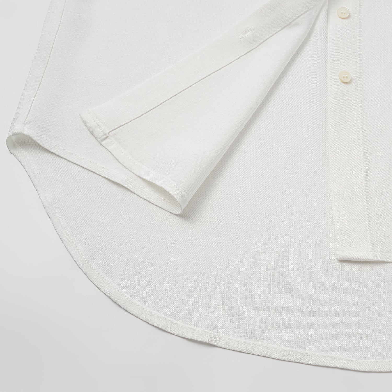 “知性時刻” 特殊絲竹肌理工藝醋酸襯衫—晨羽