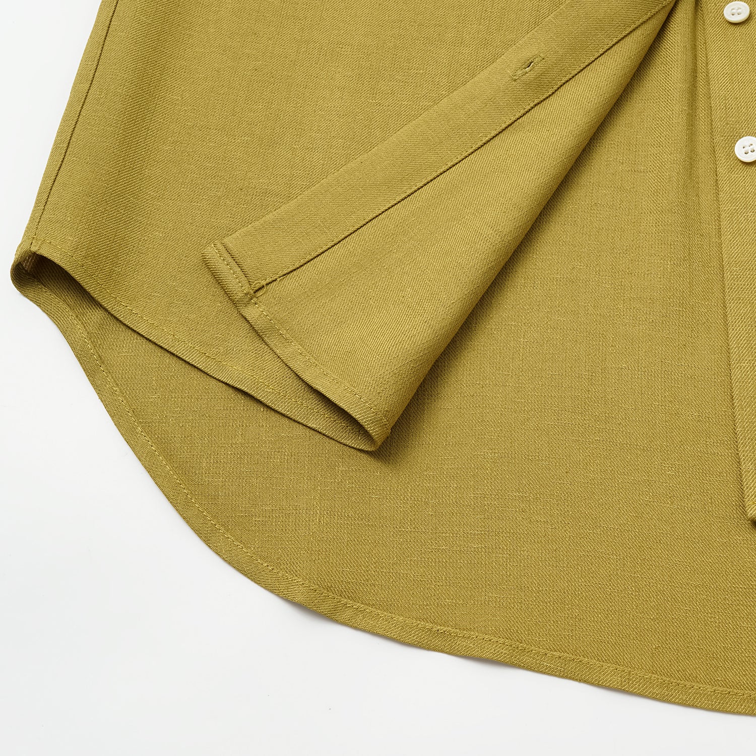 “知性時刻” 特殊絲竹肌理工藝醋酸襯衫—暮薑