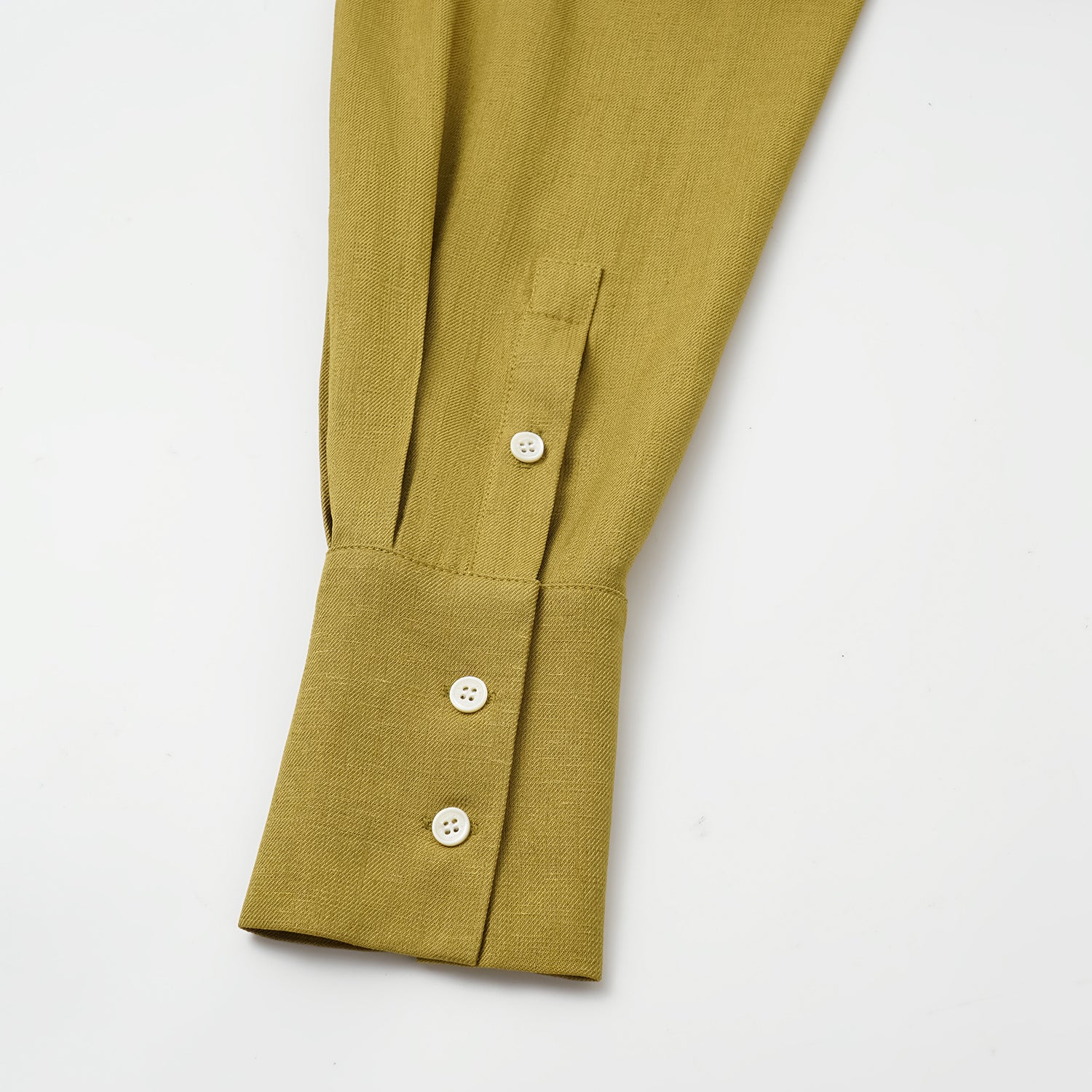 “知性時刻” 特殊絲竹肌理工藝醋酸襯衫—暮薑