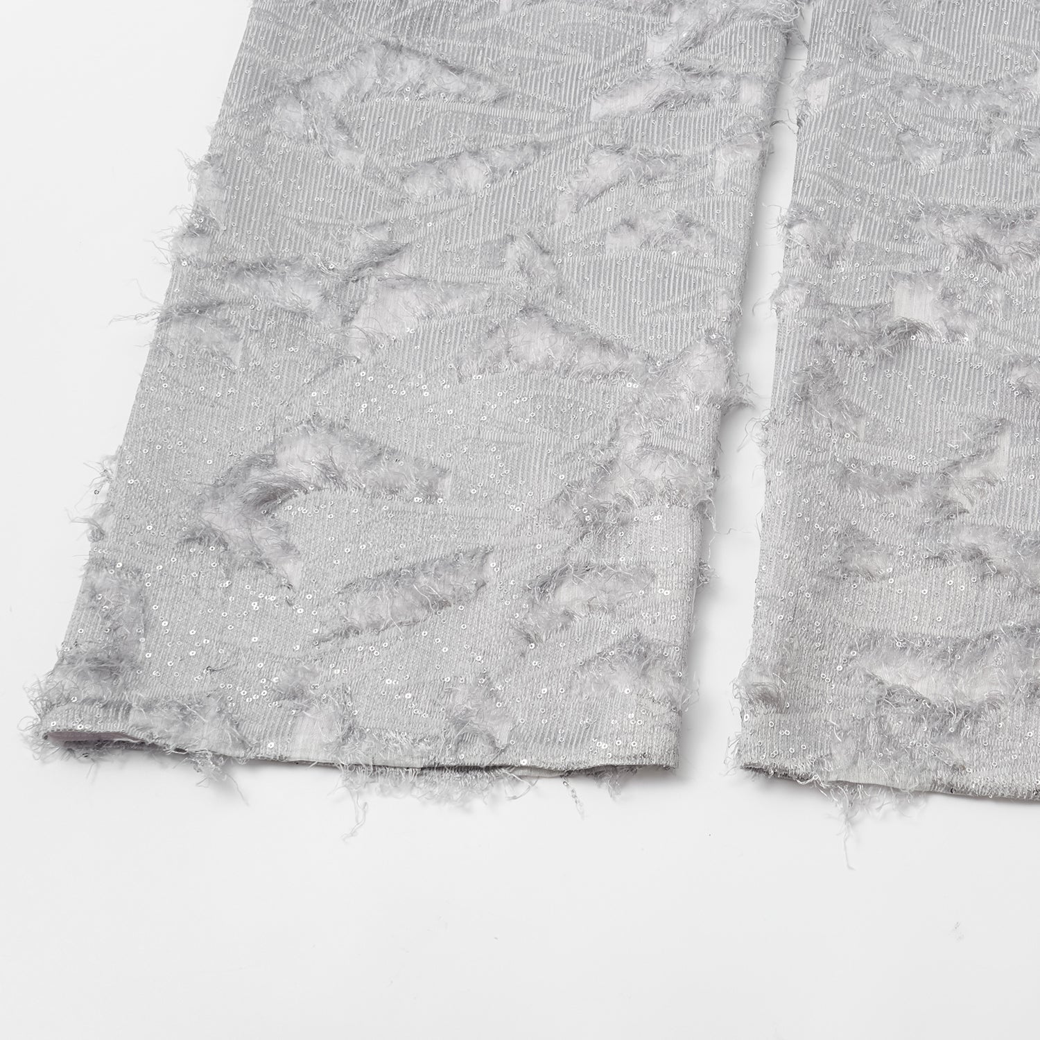 "Imperial Garden Teatime"義大利羽繡流蘇工藝輕國風闊腿長褲—曦羽