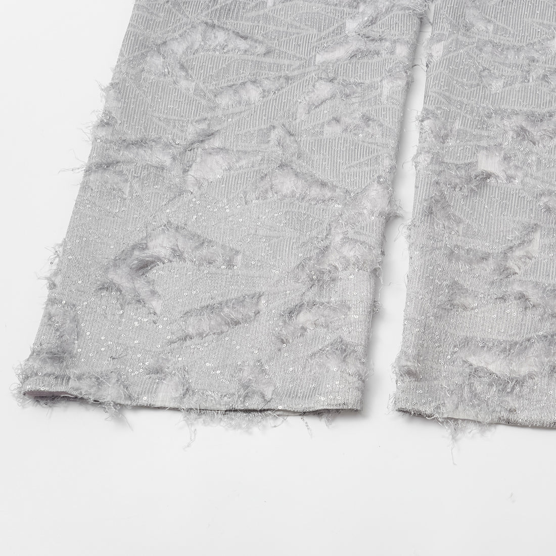 "Imperial Garden Teatime"義大利羽繡流蘇工藝輕國風闊腿長褲—曦羽