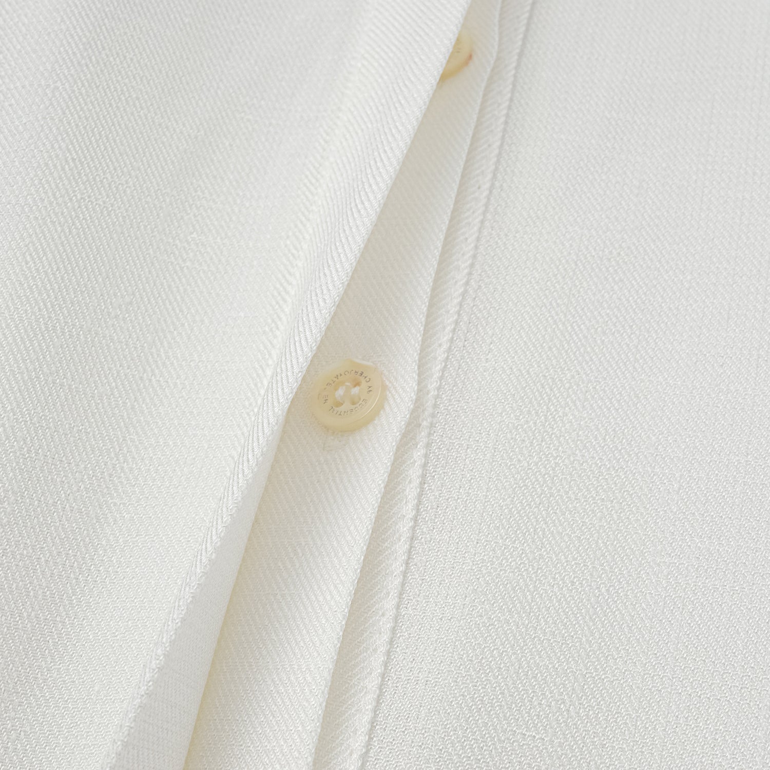 “知性時刻” 特殊絲竹肌理工藝醋酸襯衫洋裝—晨羽