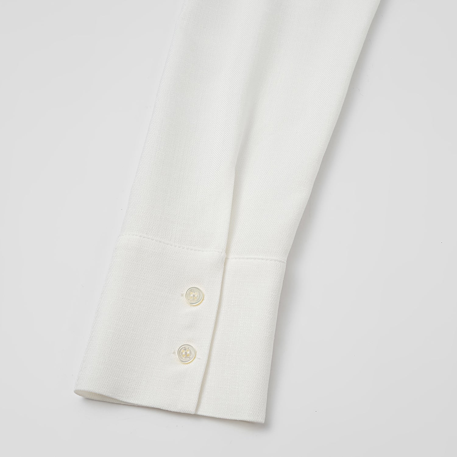 “知性時刻” 特殊絲竹肌理工藝醋酸襯衫洋裝—晨羽