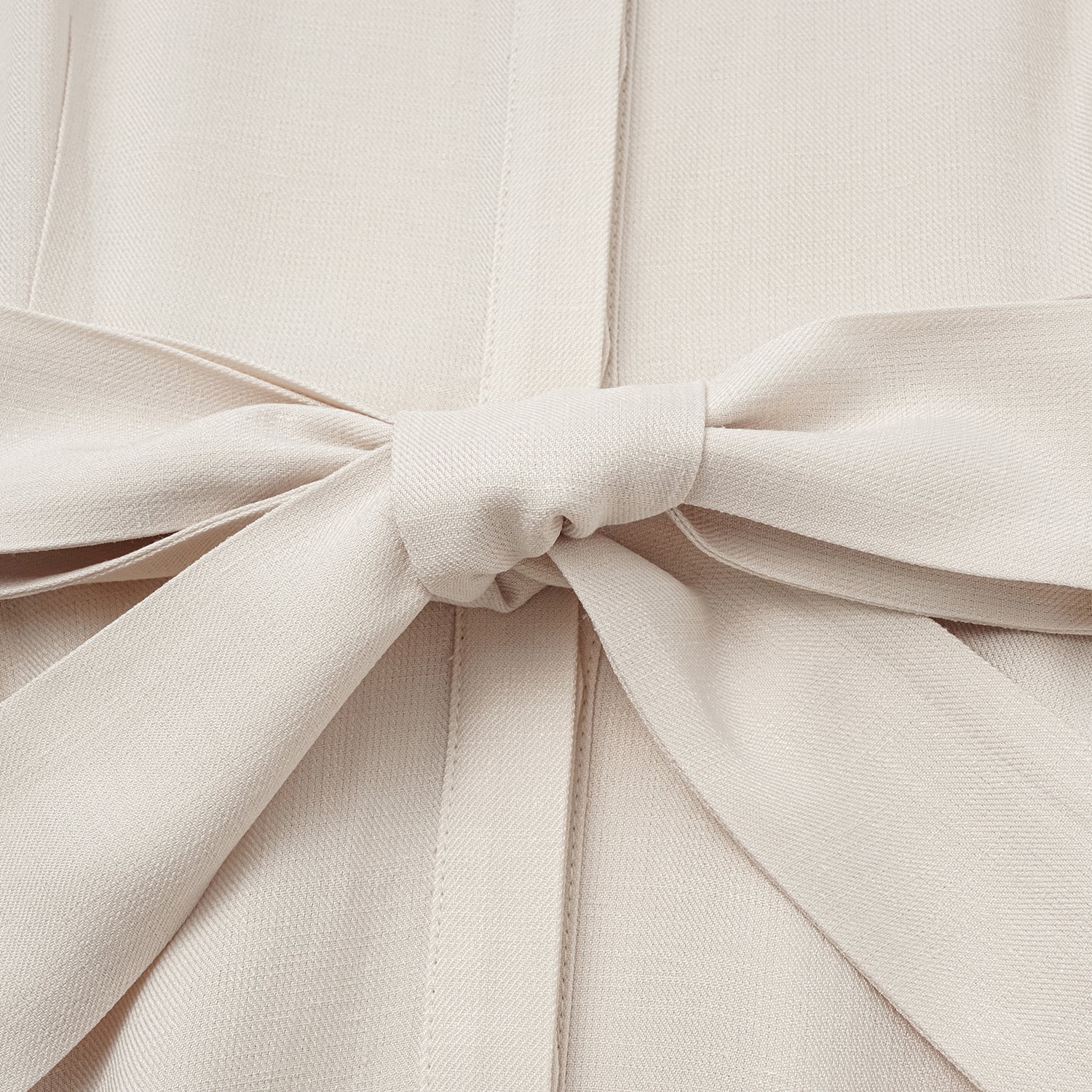 “知性時刻” 特殊絲竹肌理工藝醋酸襯衫洋裝—茶曦