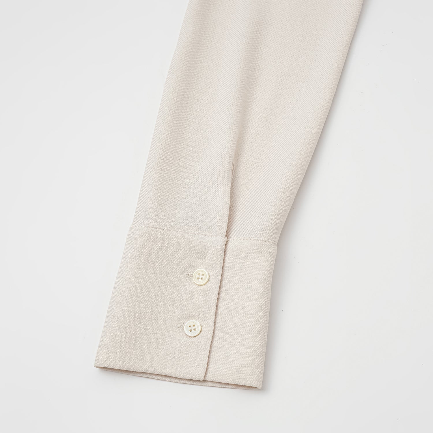 “知性時刻” 特殊絲竹肌理工藝醋酸襯衫洋裝—茶曦