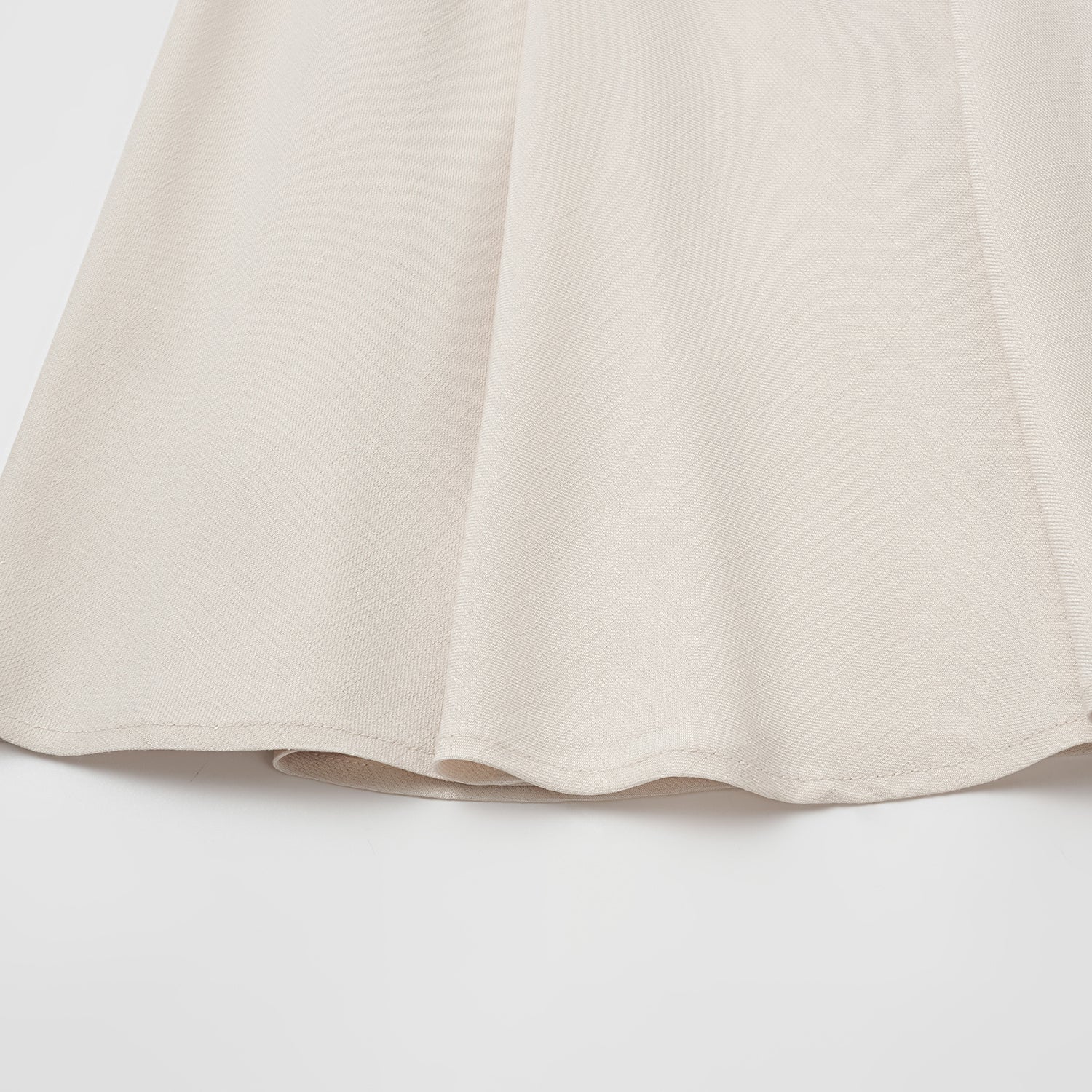 “知性時刻” 特殊絲竹肌理工藝醋酸襯衫洋裝—茶曦