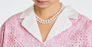 “Weekend at Monaco”義大利幻彩鏤繡工藝 Oversized 襯衫—Rosy Icing 玫粉糖霜