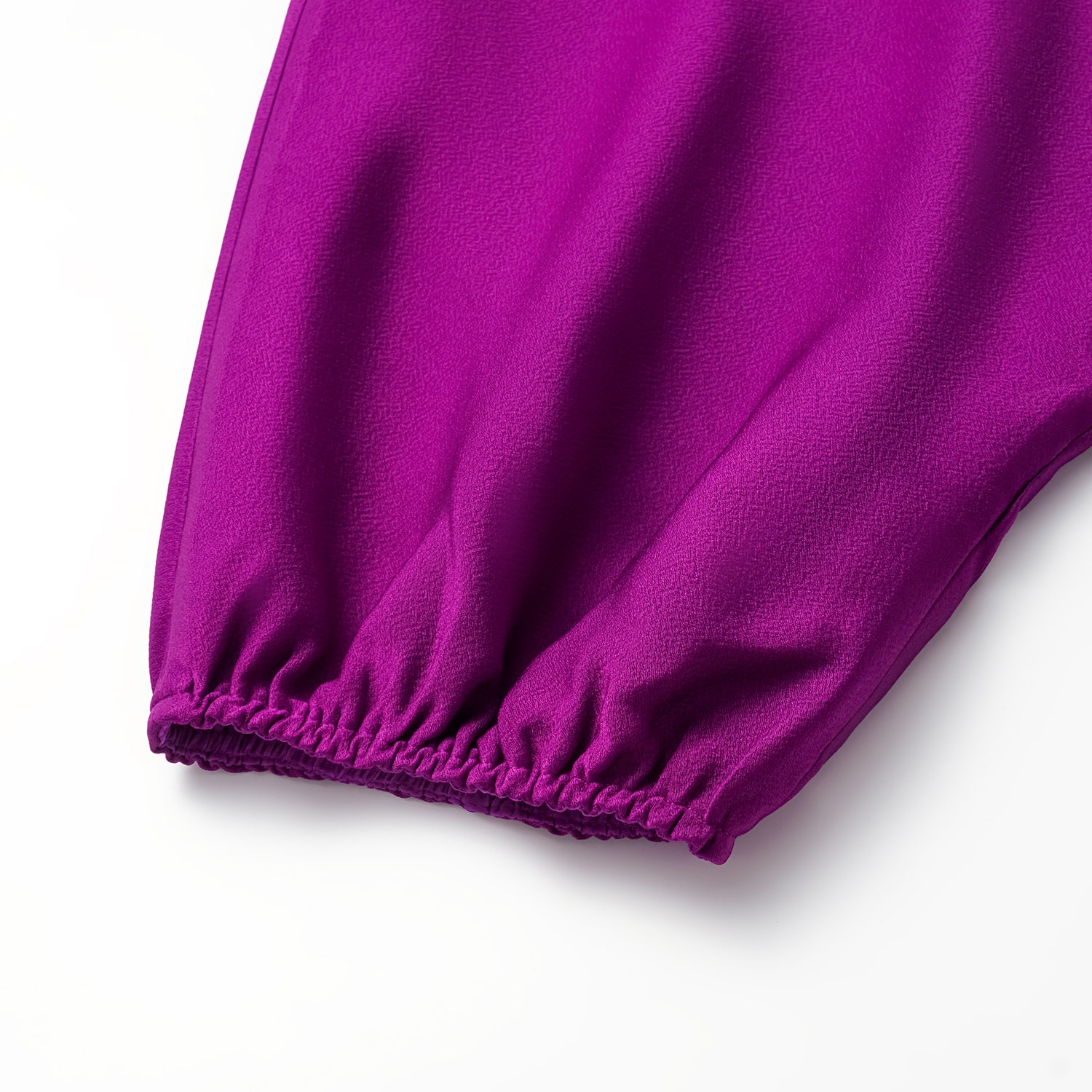 “春意” 鏤空剪裁設計輕中式上衣—紫蘭