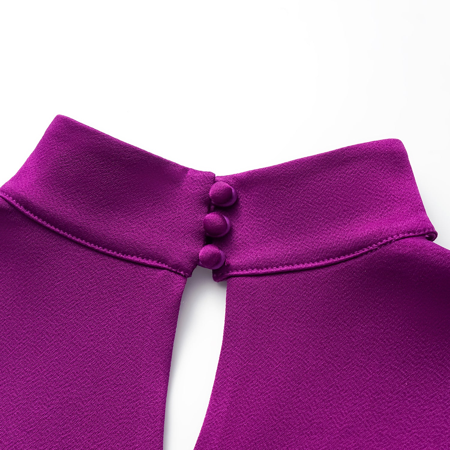 “春意” 鏤空剪裁設計輕中式上衣—紫蘭