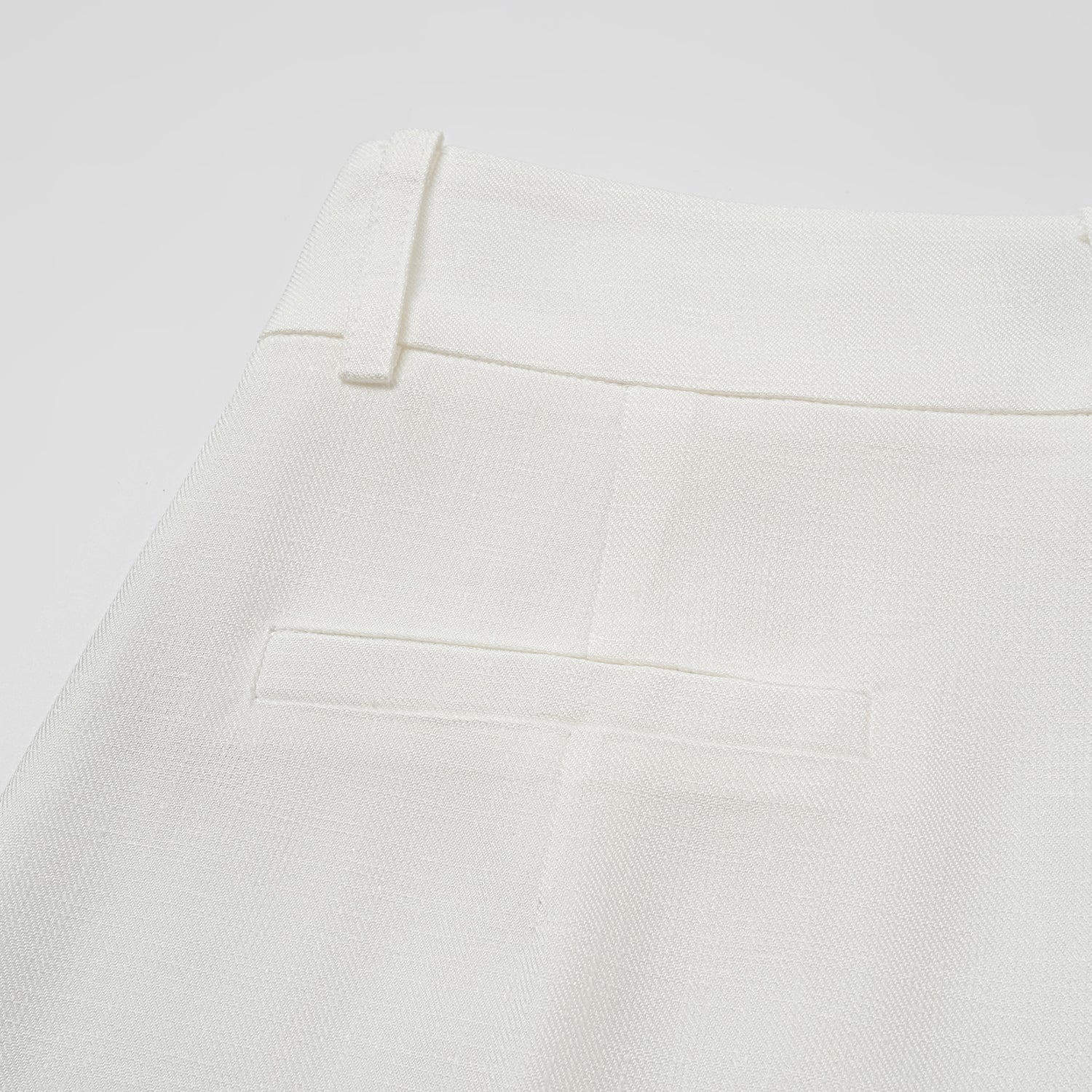 “知性時刻” 特殊絲竹肌理工藝醋酸短褲—晨羽