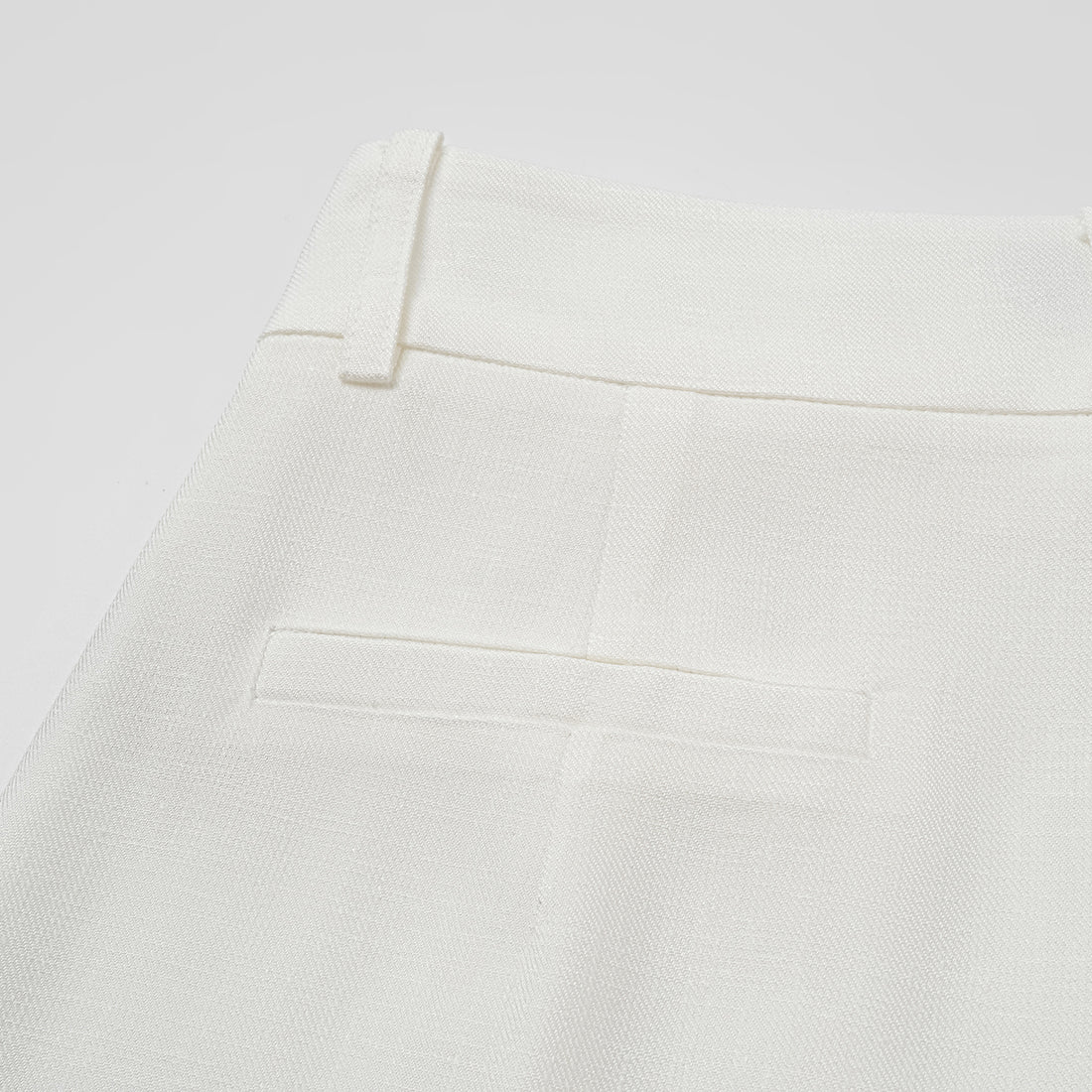 "Intellectual Moment" Special Silk and Bamboo Texture Acetate Shorts - Chenyu