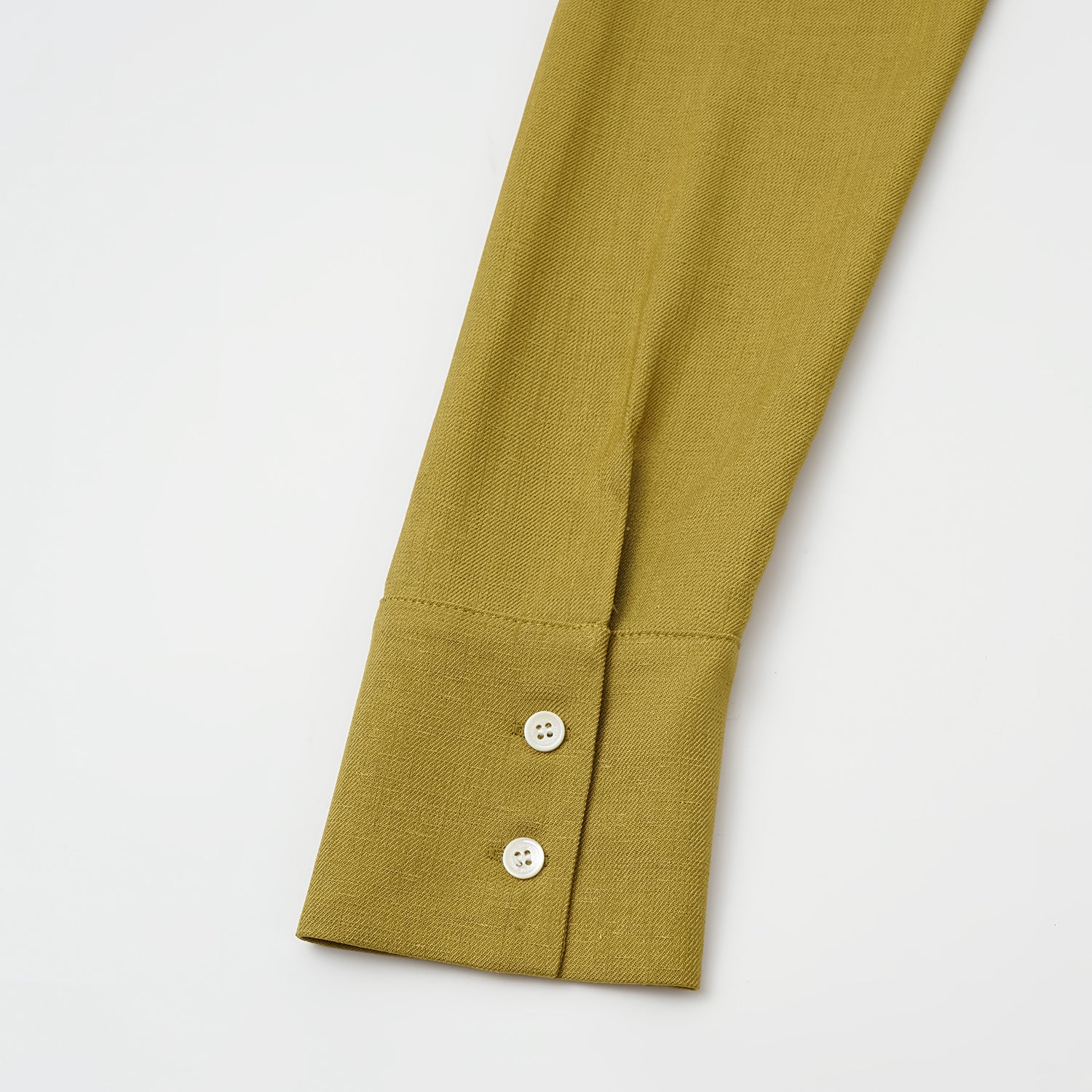 “知性時刻” 特殊絲竹肌理工藝醋酸襯衫洋裝—暮薑