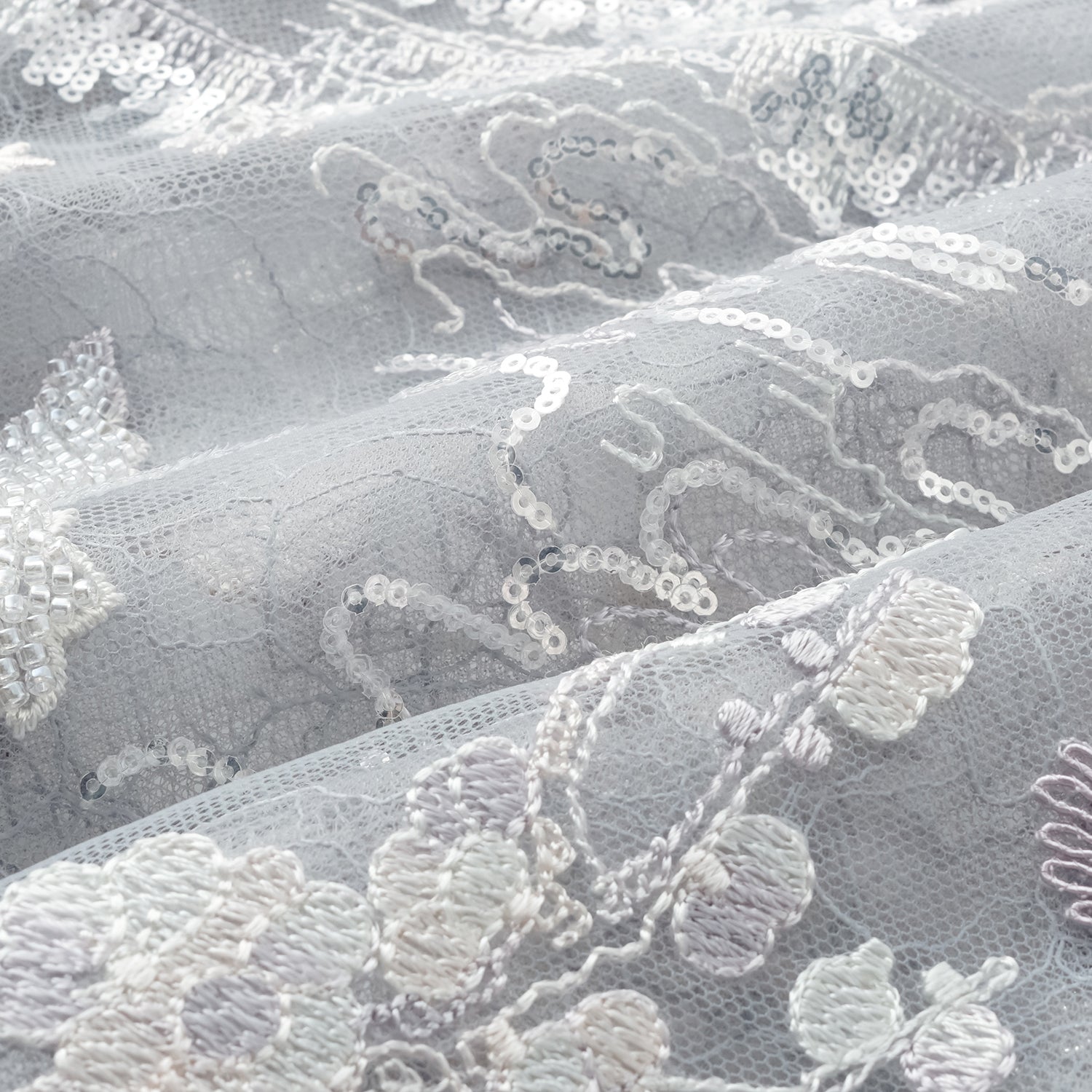 "Imperial Garden Teatime"點景白描奢華珠繡輕國風蕾絲Oversized罩衫—Woven Breeze聽風絮