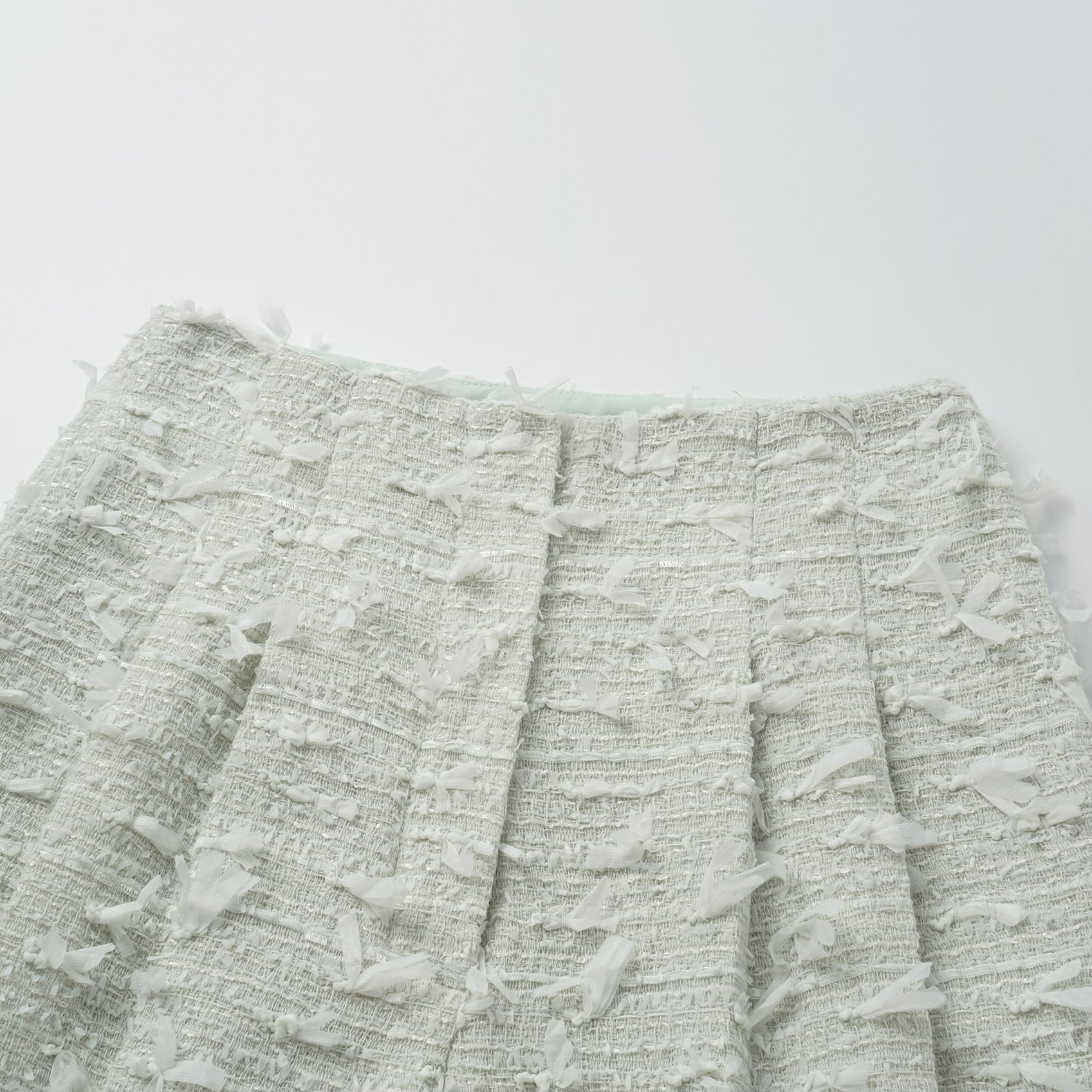 “春意” 輕薄花呢輕國風寬褲—香苧暮春