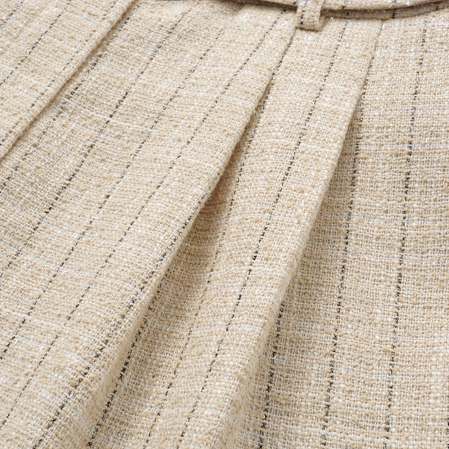 "Westminster Weekdays" 輕薄花呢短褲—Vanilla Soufflé