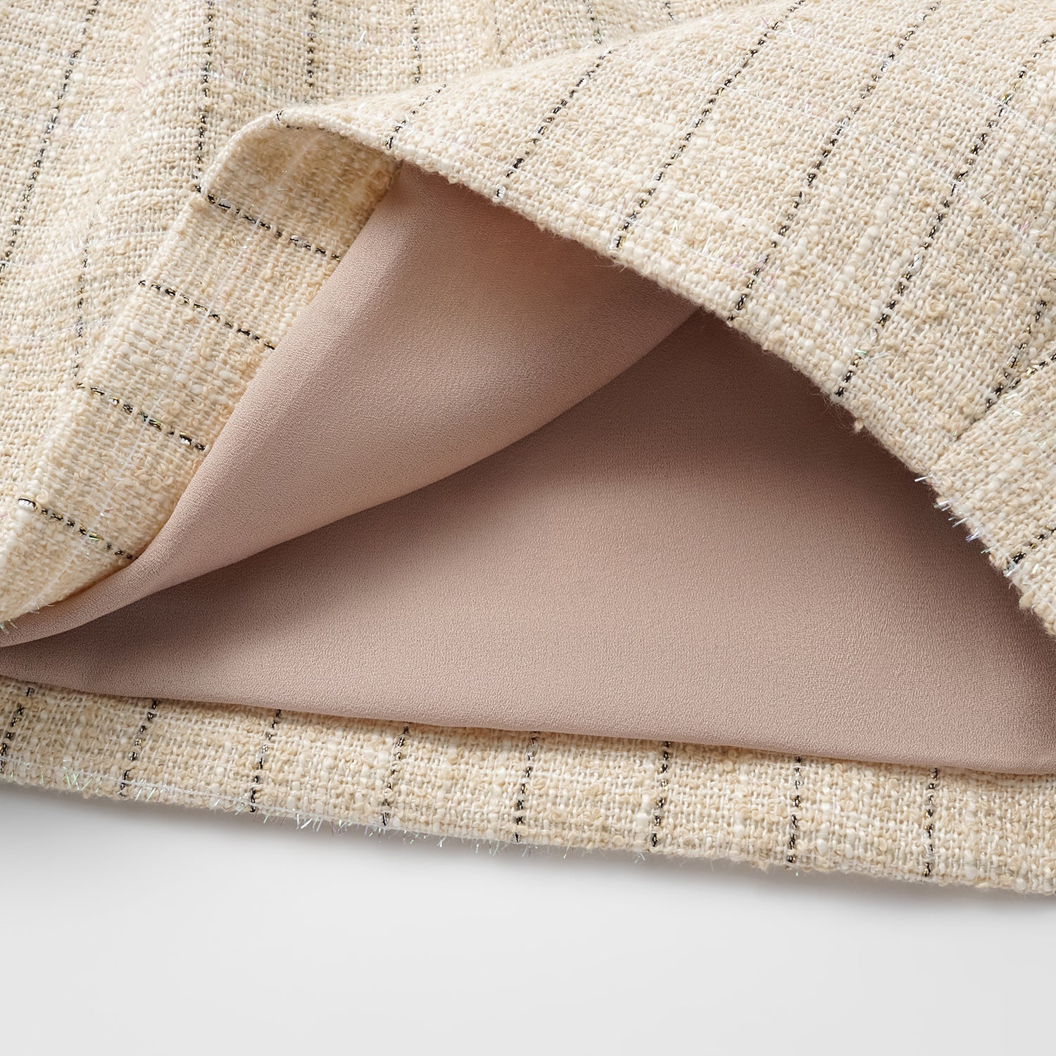 "Westminster Weekdays" 輕薄花呢短褲—Vanilla Soufflé