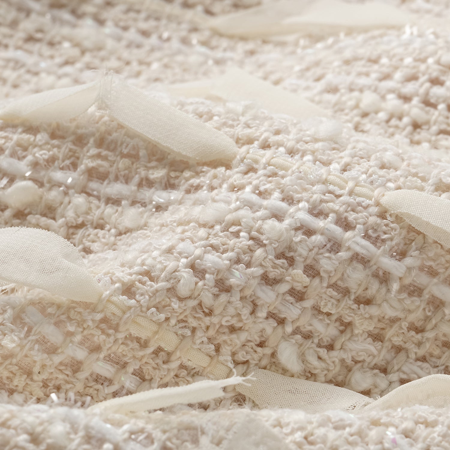 “春意” 輕薄花呢立體剪裁輕國風馬甲上衣—茶白聽風