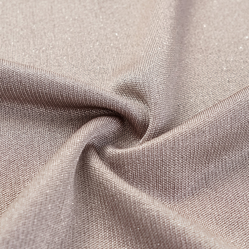 “Easy Go Chic” 醋酸針織面料鉛筆裙 — 咖啡