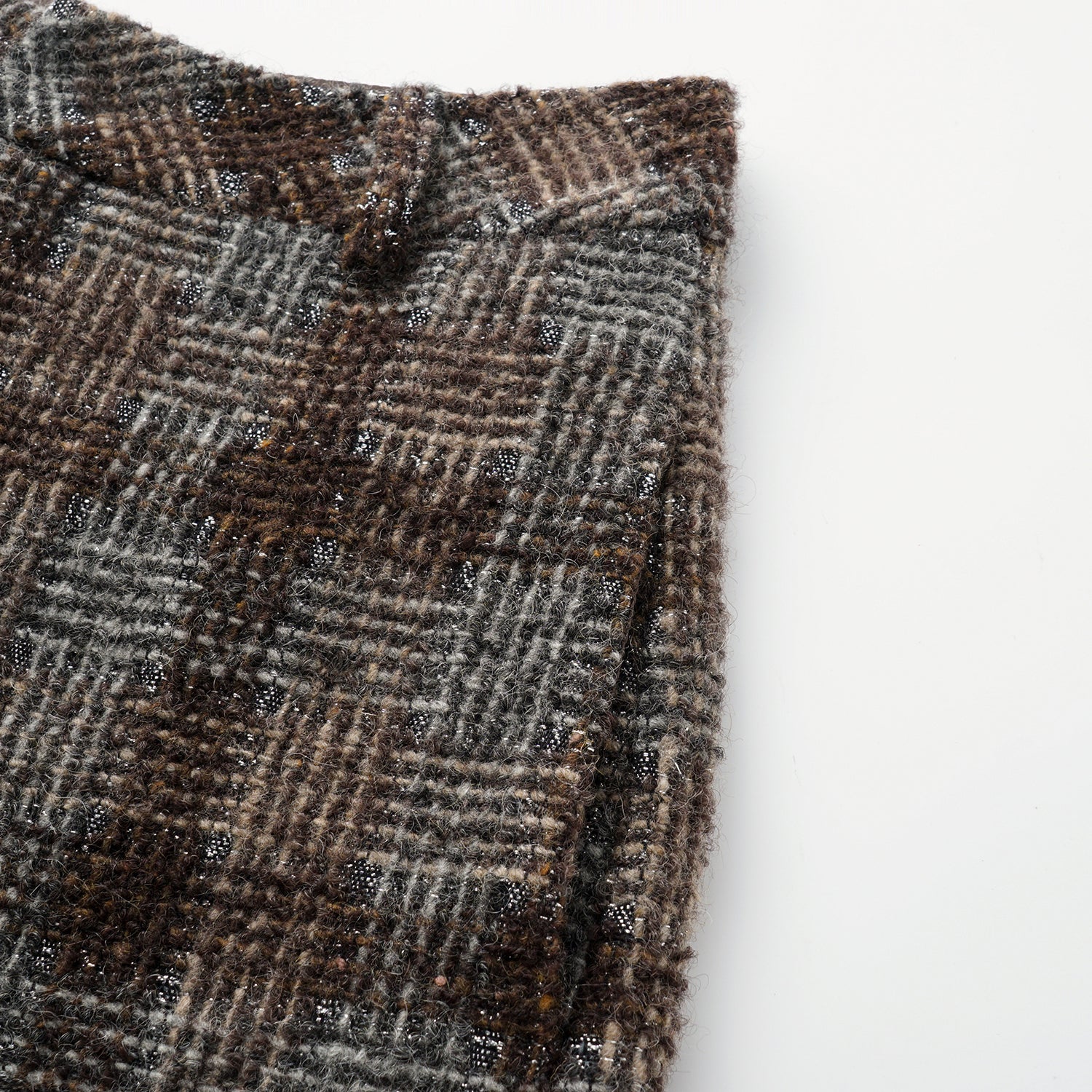 “Weekend At Monaco."絨織格紋細霜織點花呢短褲—Midnight Montmartre午夜蒙馬特