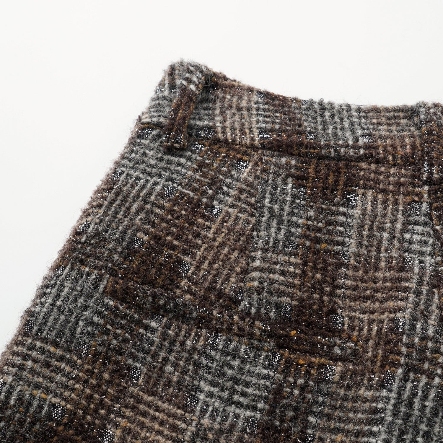 “Weekend At Monaco."絨織格紋細霜織點花呢短褲—Midnight Montmartre午夜蒙馬特