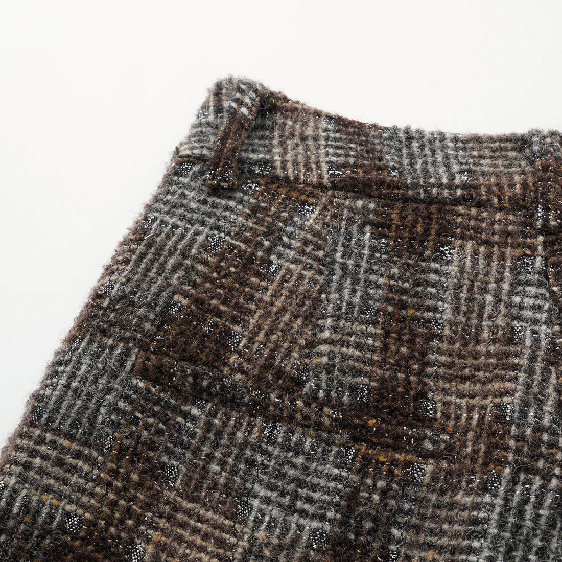 “Weekend At Monaco."絨織格紋細霜織點花呢短褲—Midnight Montmartre午夜蒙馬特