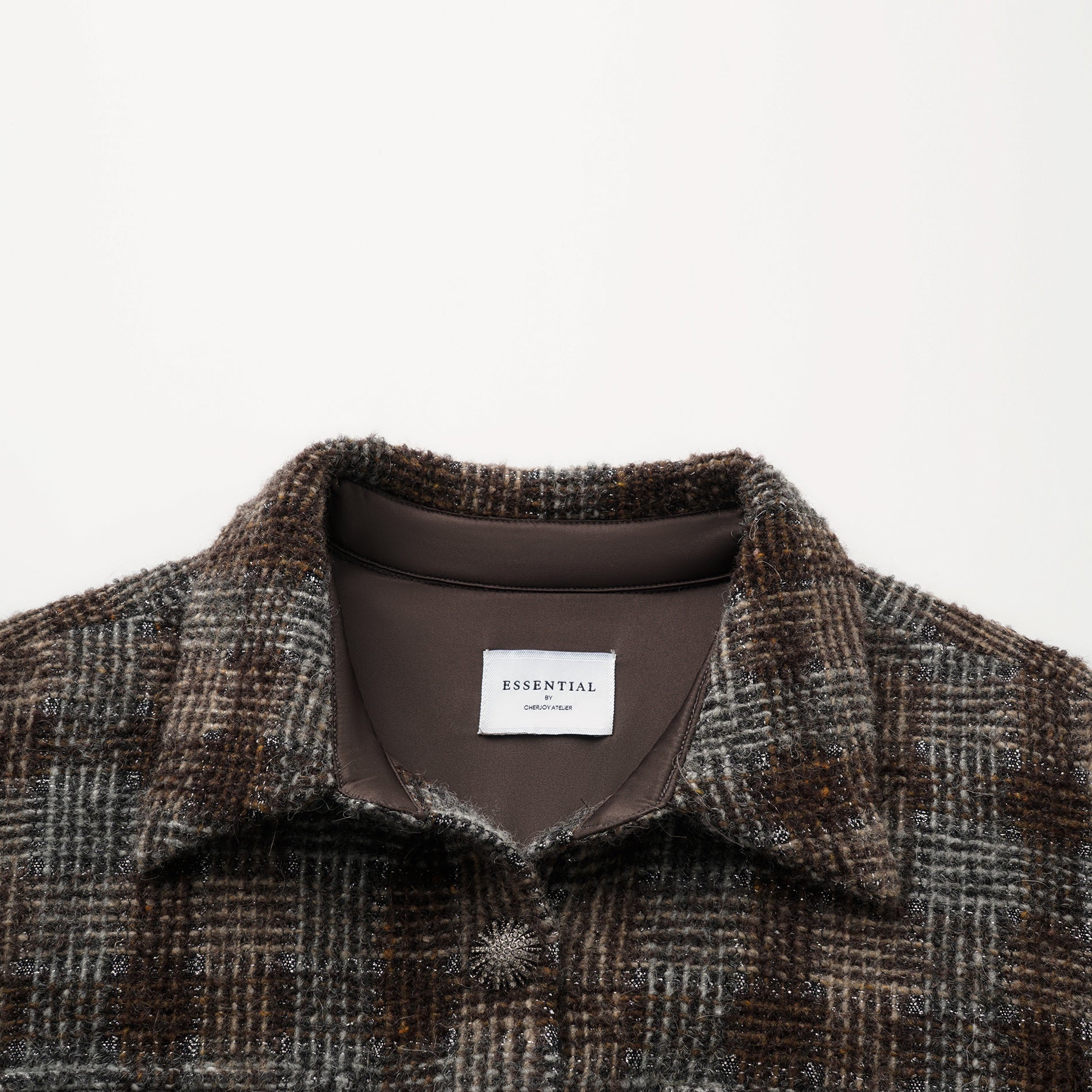 “Weekend At Monaco."絨織格紋細霜織點花呢連身褲—Midnight Montmartre午夜蒙馬特