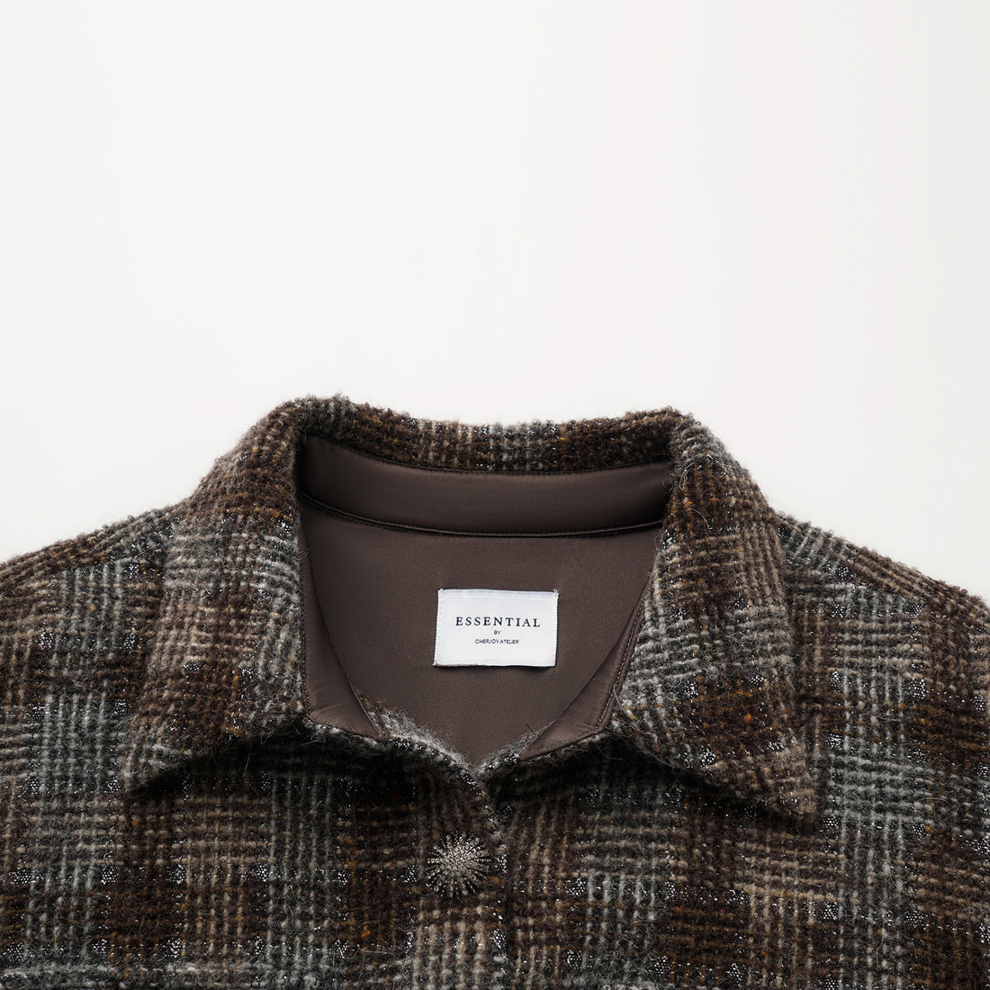 “Weekend At Monaco."絨織格紋細霜織點花呢連身褲—Midnight Montmartre午夜蒙馬特