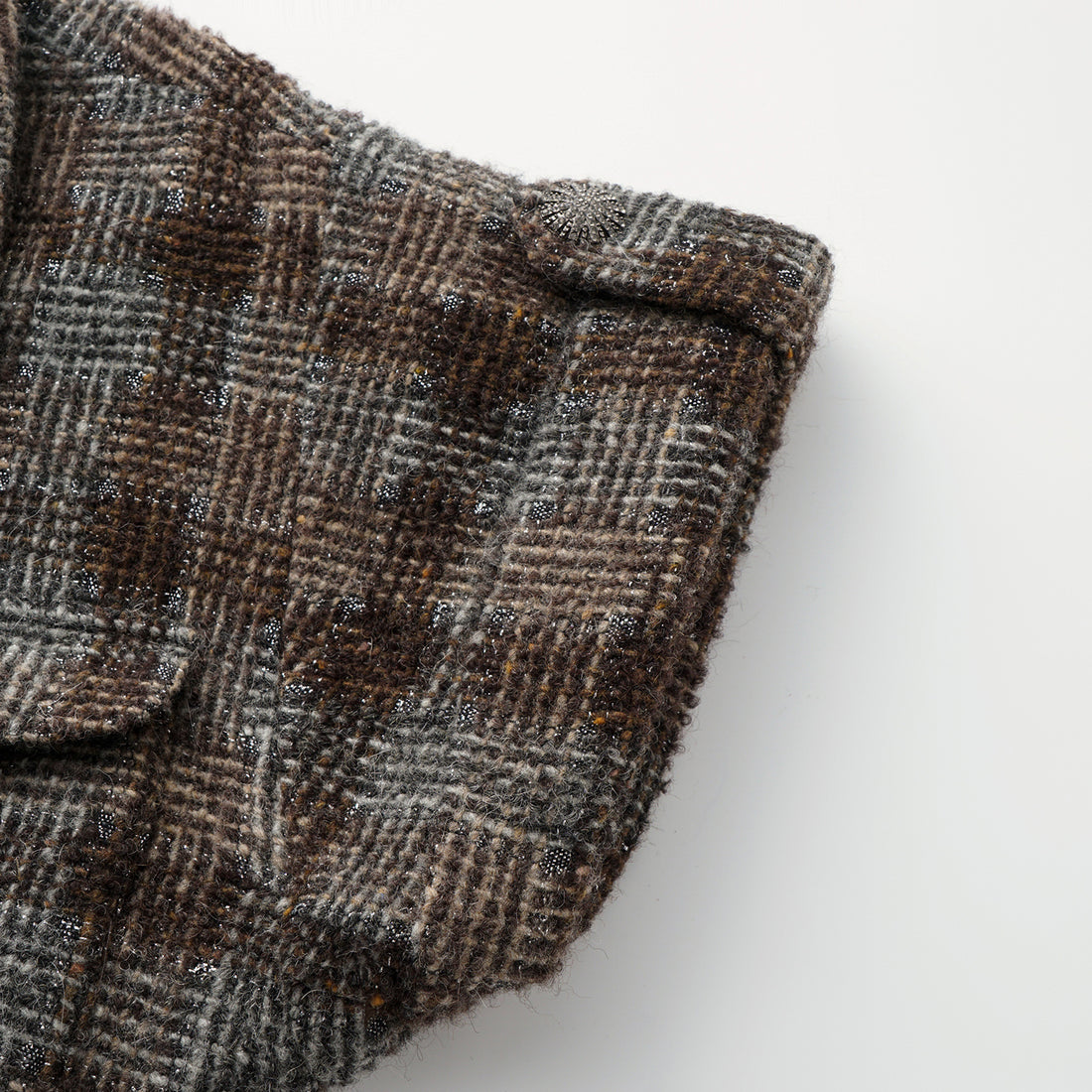 “Weekend At Monaco."絨織格紋細霜織點花呢連身褲—Midnight Montmartre午夜蒙馬特